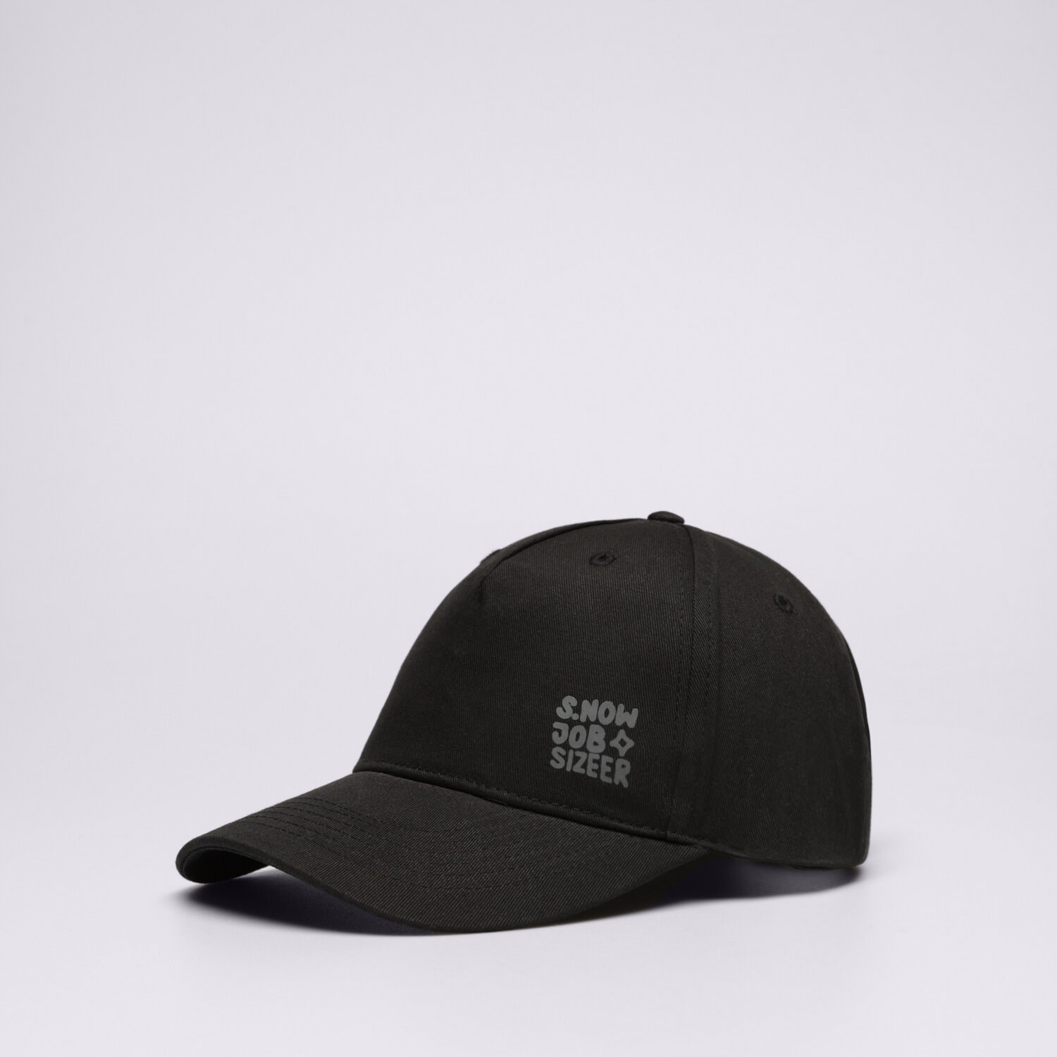 dětská kšiltovka S.NOW JOB SIZEER CAP BLACK  SI123CAP50001 ČERNÁ