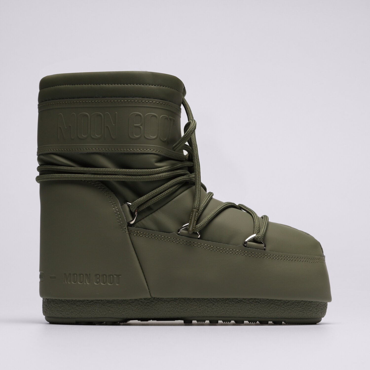 dámské boty casual MOON BOOT ICON LOW RUBBER  14093800002 ZELENÁ
