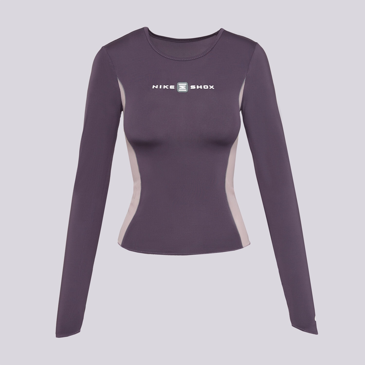 dámské tričko NIKE TRIČKO LS TOP SHOX W NSW IH0263-573 TMAVOMODRÁ