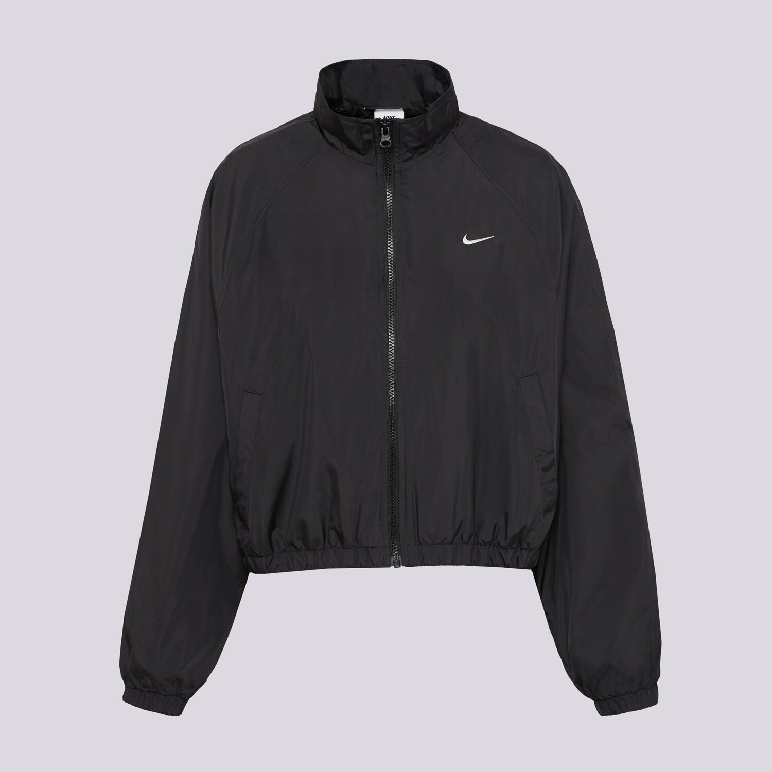 Přechodná bunda dámská (podzimní, jarní) NIKE BUNDA CLSSC UV TRACK JKT W NSW IO1473-010 ČERNÁ
