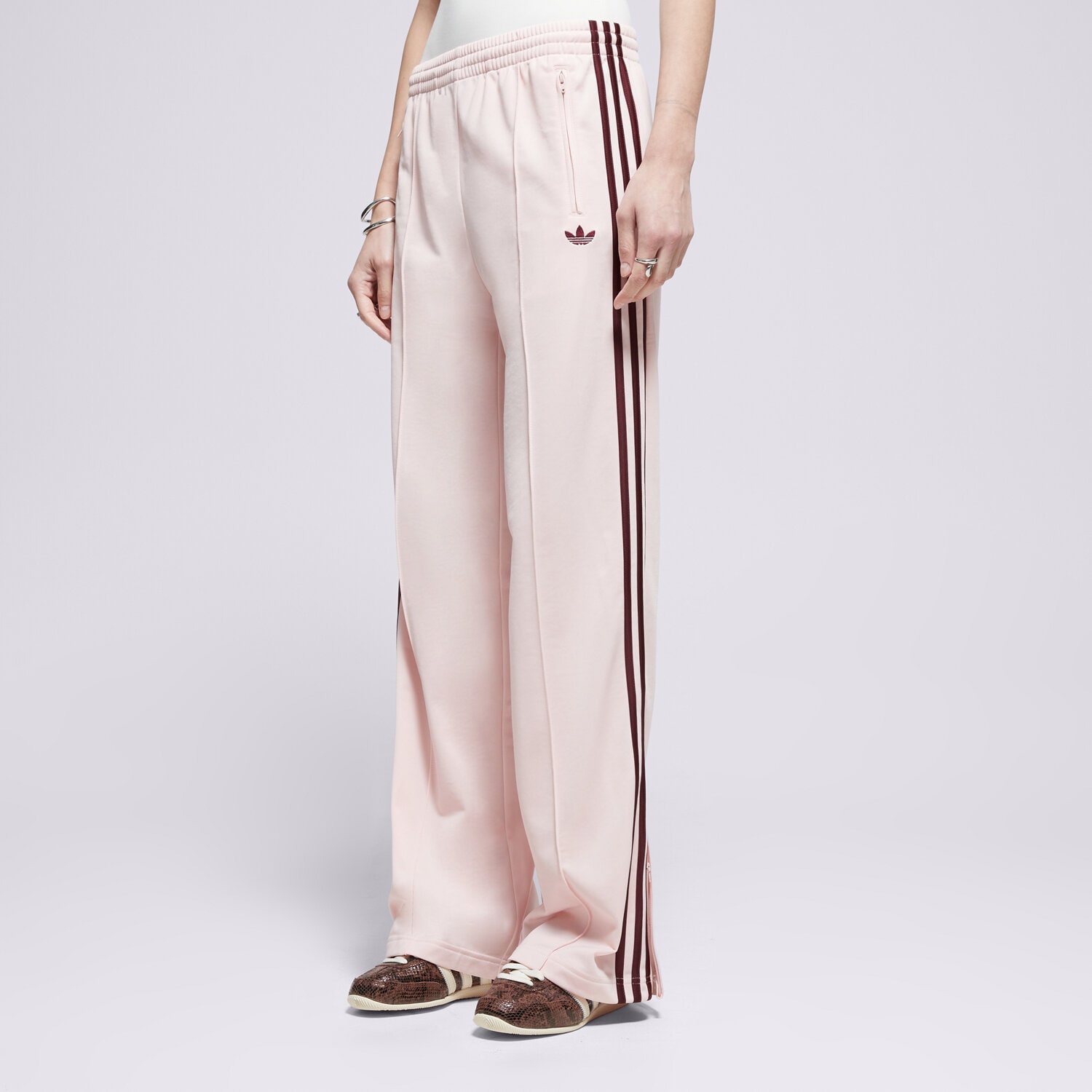 dámské kalhoty ADIDAS KALHOTY  CLASSIC TP KG3702 RŮŽOVÁ