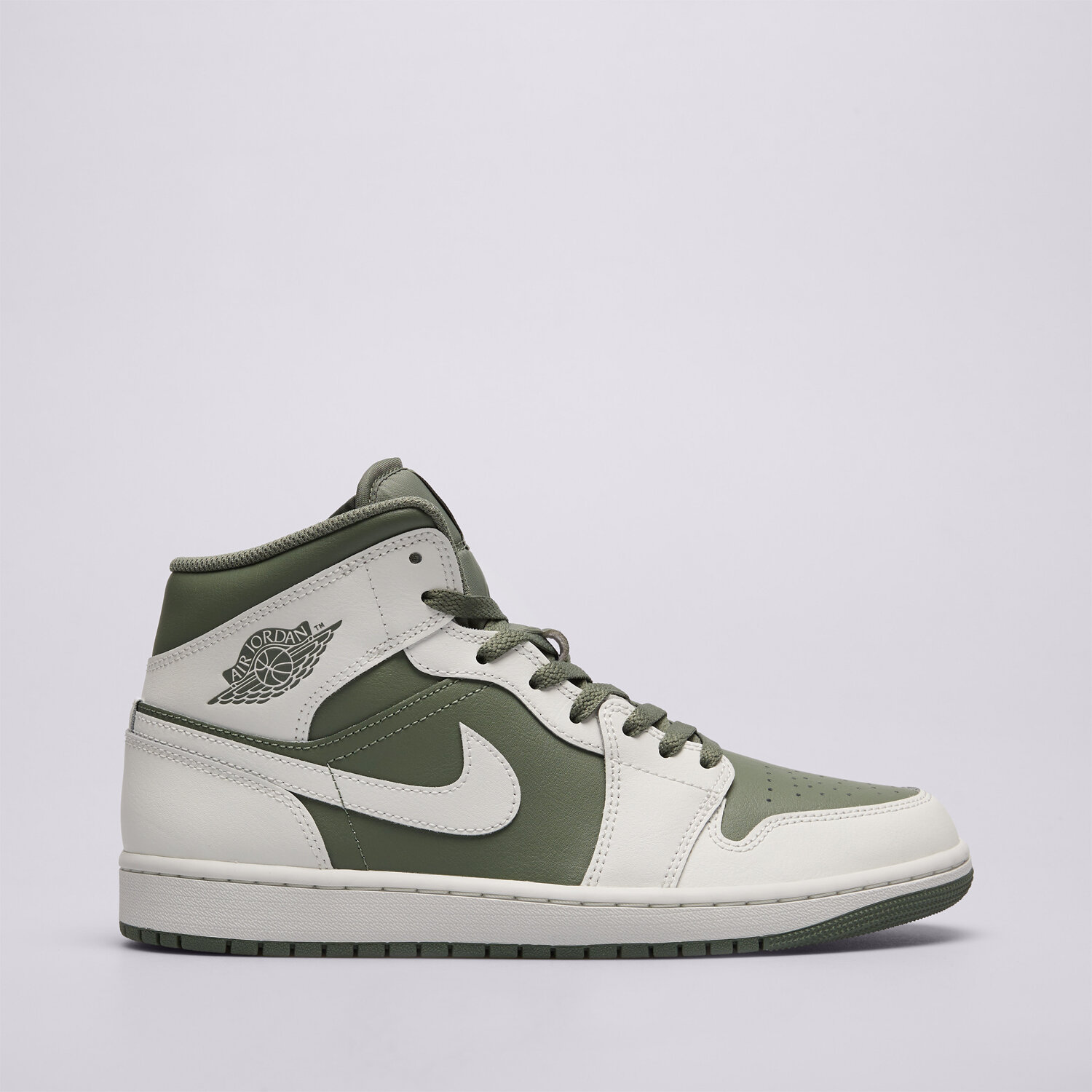 pánské tenisky JORDAN AIR 1 MID  DQ8426-107 ZELENÁ