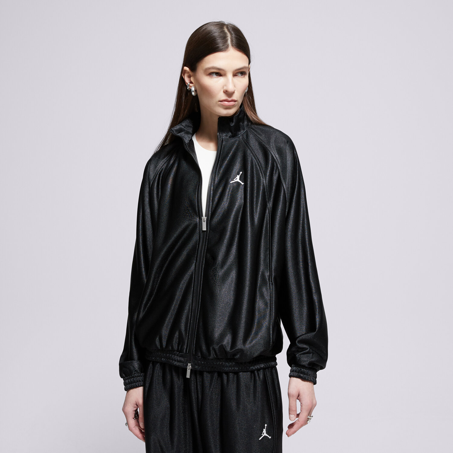 Přechodná bunda dámská (podzimní, jarní) JORDAN BUNDA BROOKLYN IF1089-010 ČERNÁ