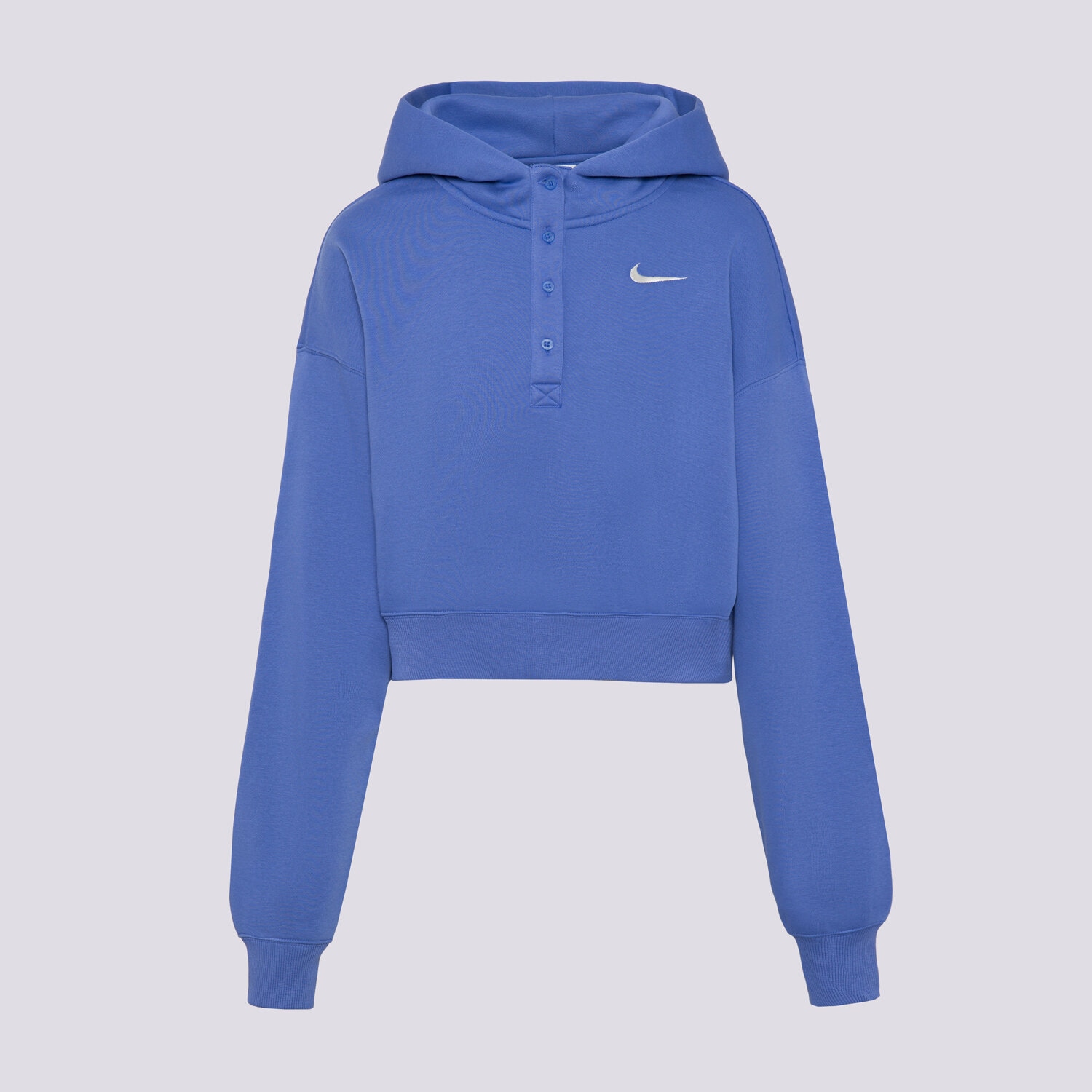 dámská mikina NIKE MIKINA S KAPUCÍ PHNX FLC OS W NSW IF0258-460 MODRÁ