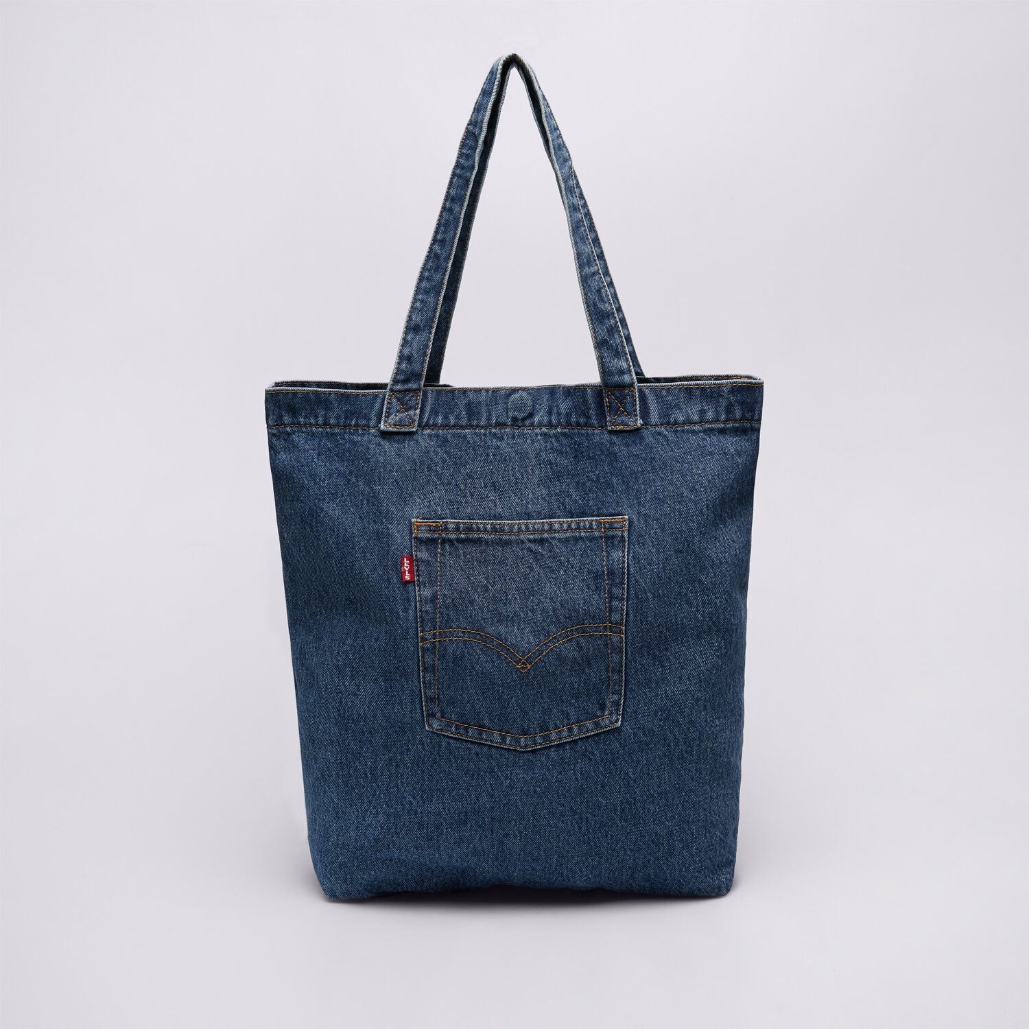 dámská taška LEVI'S TAŠKA BACK POCKET TOTE ELEVATION 005FV-0000 MODRÁ