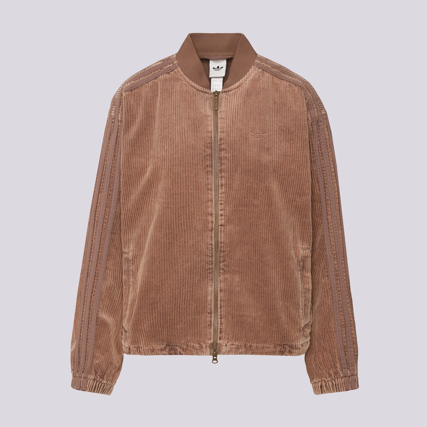 Přechodná bunda dámská (podzimní, jarní) ADIDAS BUNDA SST JKT KD8781 HNĚDÁ