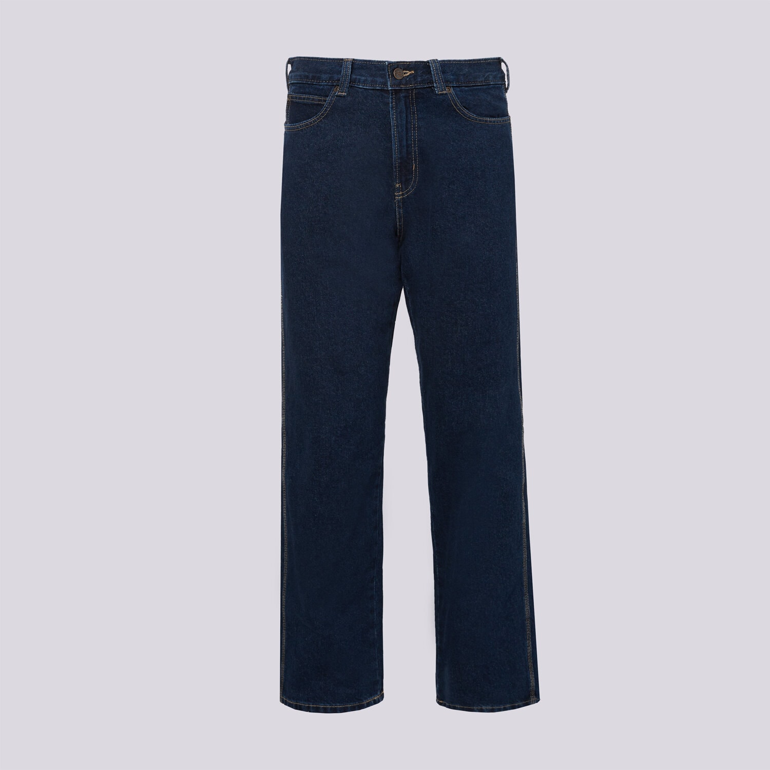 pánské kalhoty DICKIES KALHOTY  954 RELAXED STRAIGHT WORK JEANS DK0A882A0DD1 MODRÁ