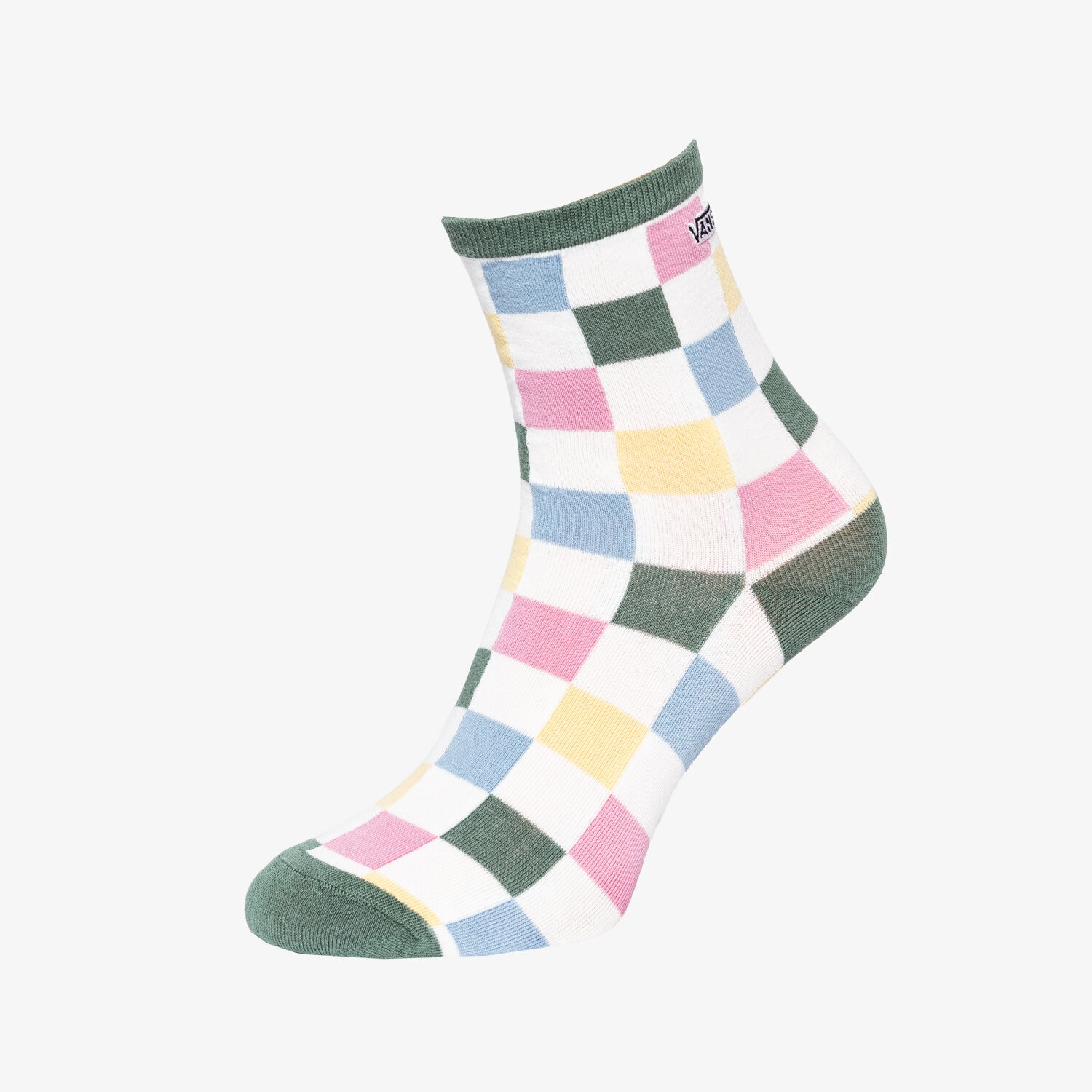 dámské ponožky VANS PONOŽKY WM SHINNER SOCK 6.5-10 1PK VN0A49ZCY0E1 BÍLÁ