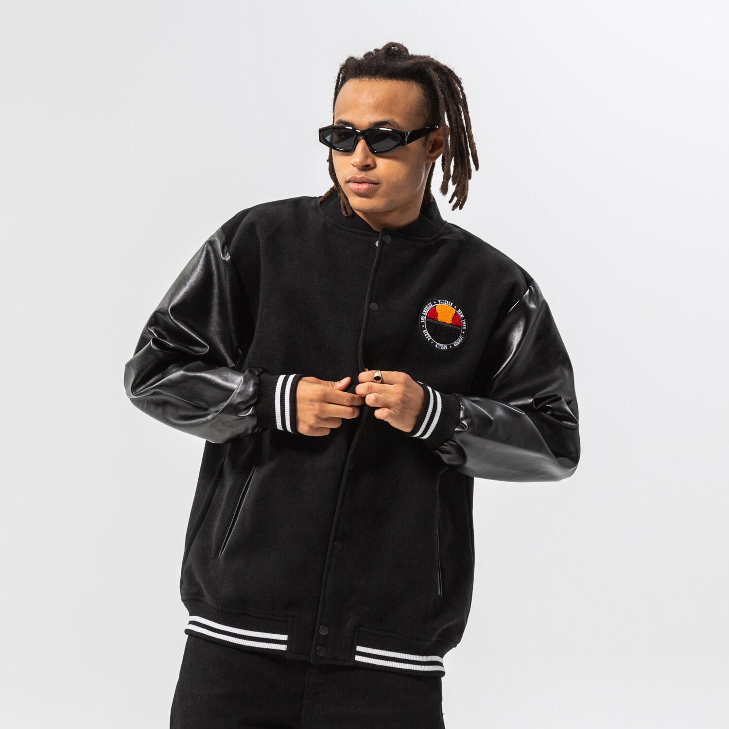Přechodná bunda pánská (podzimní, jarní) ELLESSE BUNDA NOTRE JACKET BLK SHP16229011 ČERNÁ