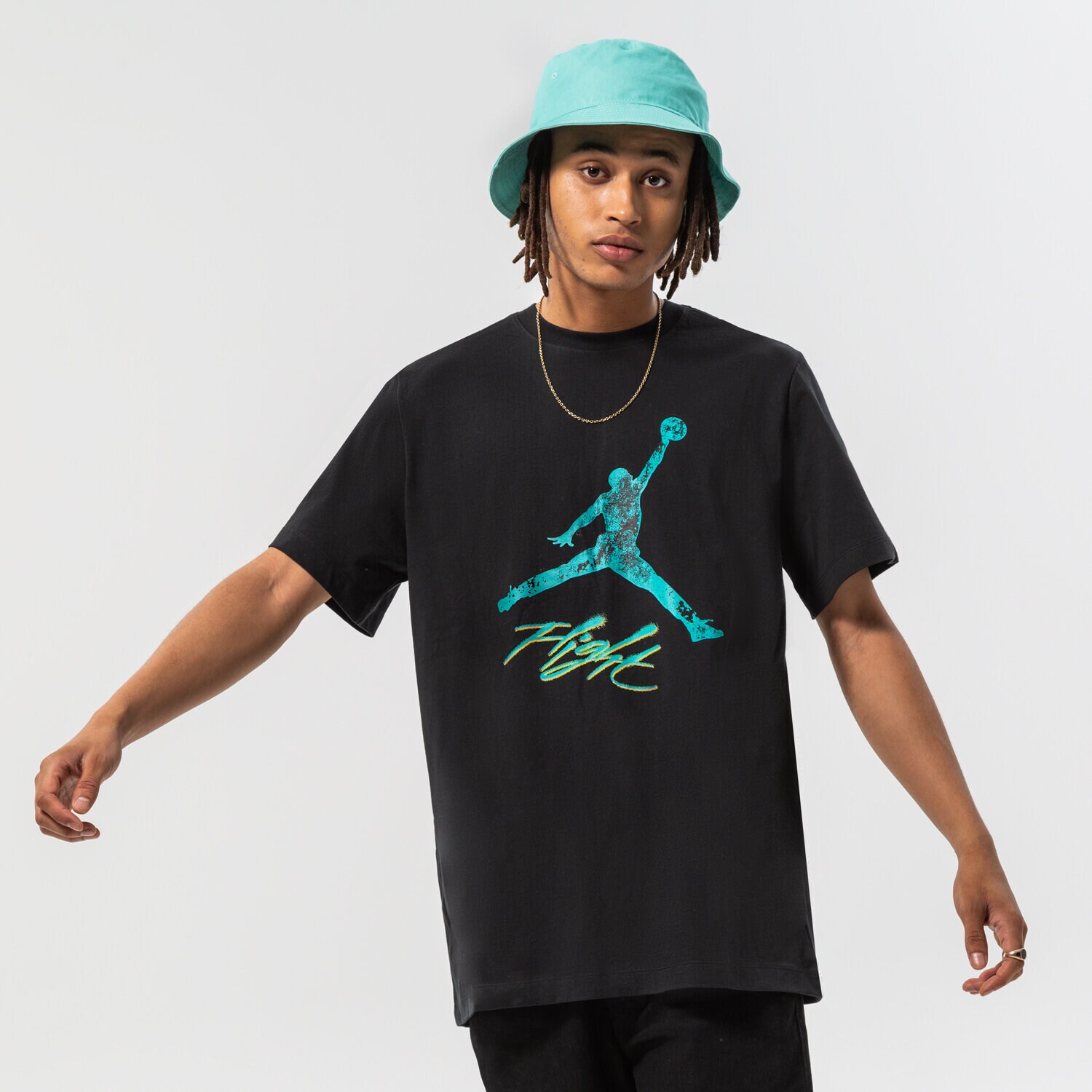 pánské tričko JORDAN TRIČKO M J ESS JUMPMAN SS CREW DQ7376-010 ČERNÁ