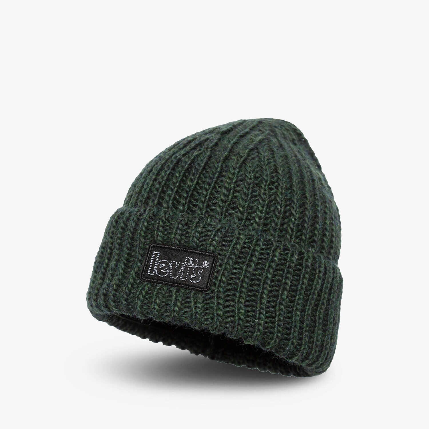 dětská čepice LEVI'S ČEPICE CHUNKY BEANIE D7257-0002 ZELENÁ