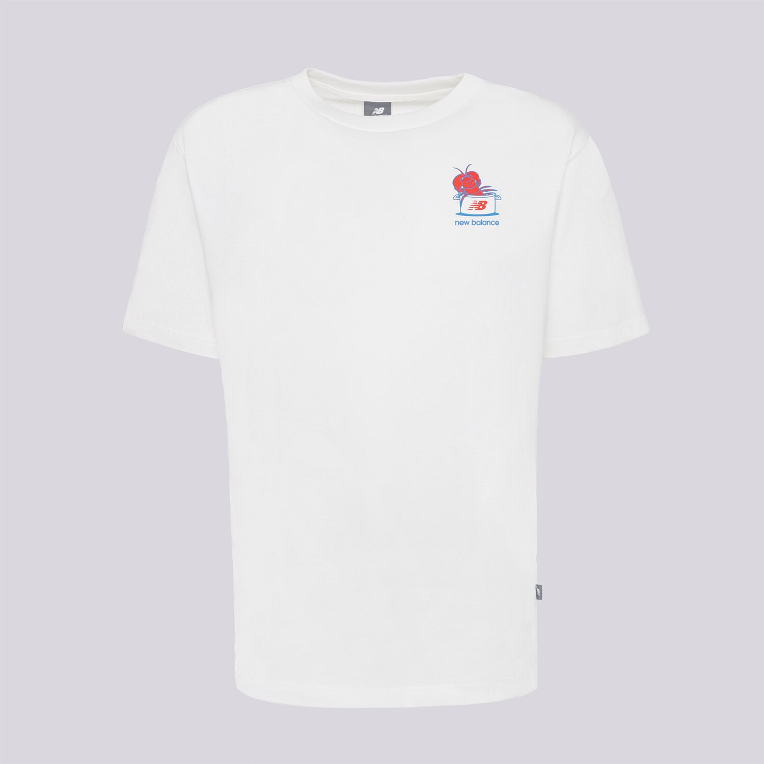 pánské tričko NEW BALANCE TRIČKO LOBSTER ROLL TRIČKO MT61Y1F6WT BÍLÁ