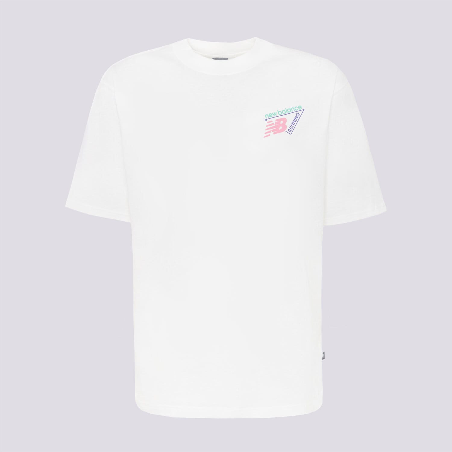 pánské tričko NEW BALANCE TRIČKO CLASSIC TRI-LOGO HEAT MAP MT61V4ZGWT BÍLÁ