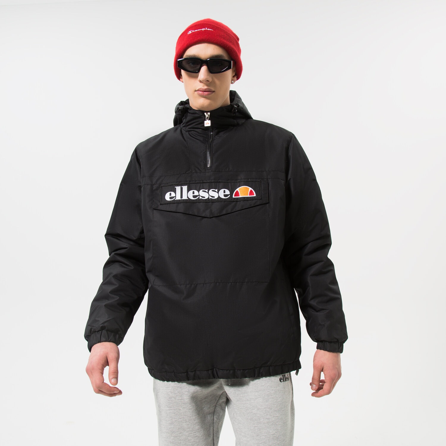 pánská zimní bunda ELLESSE BUNDA ZIMNÍ MONTERINI OH JACKET BLK SHK08149011 ČERNÁ