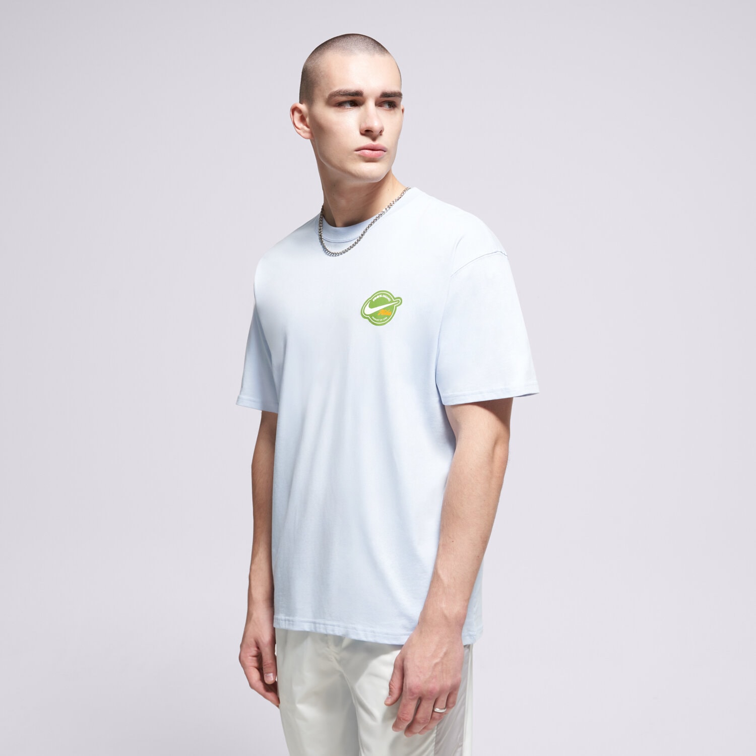 pánské tričko NIKE TRIČKO U NSW TEE LSE ORANGE IR4964-407 MODRÁ