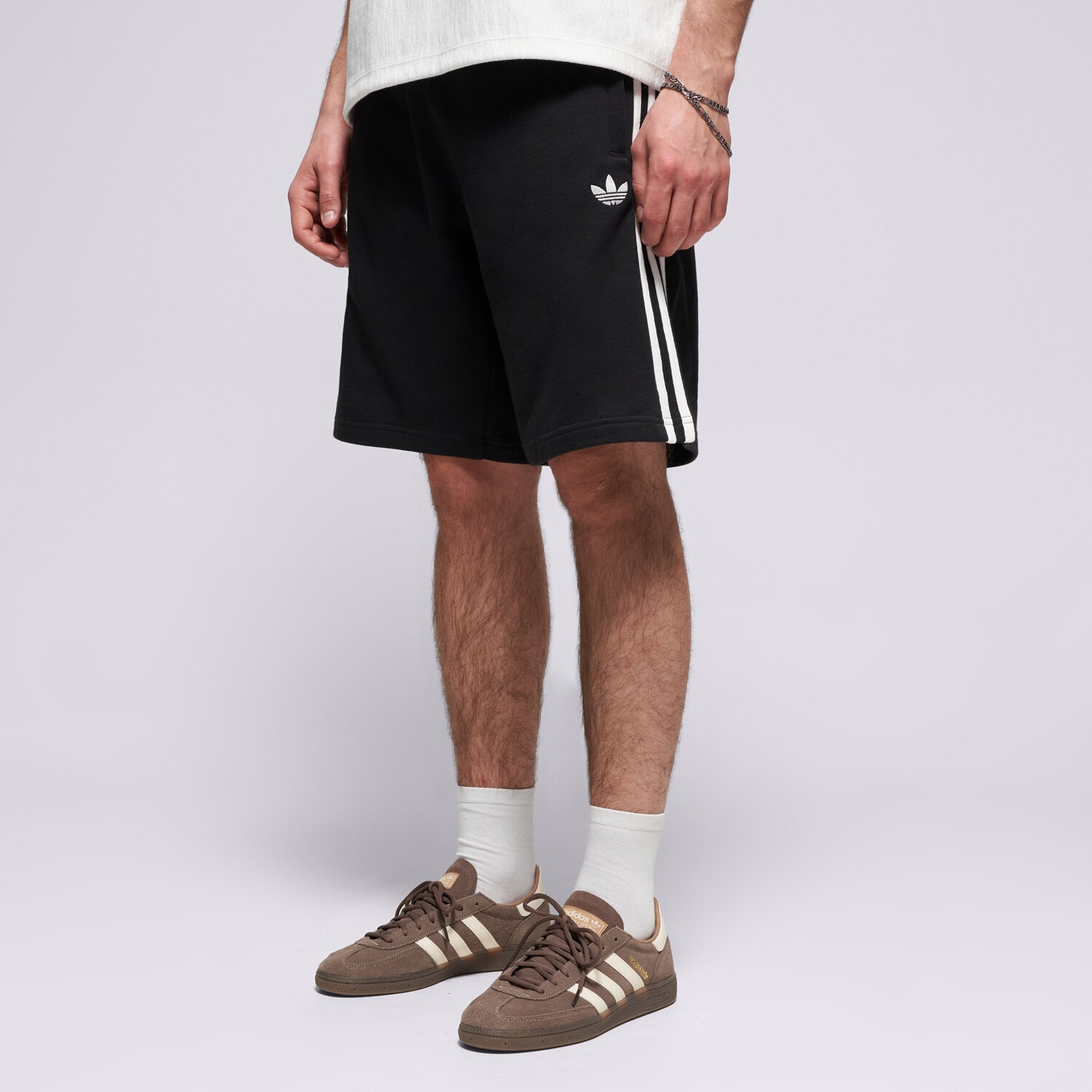 pánské kraťasy ADIDAS ŠORTKY  3S SHO KE3566 ČERNÁ