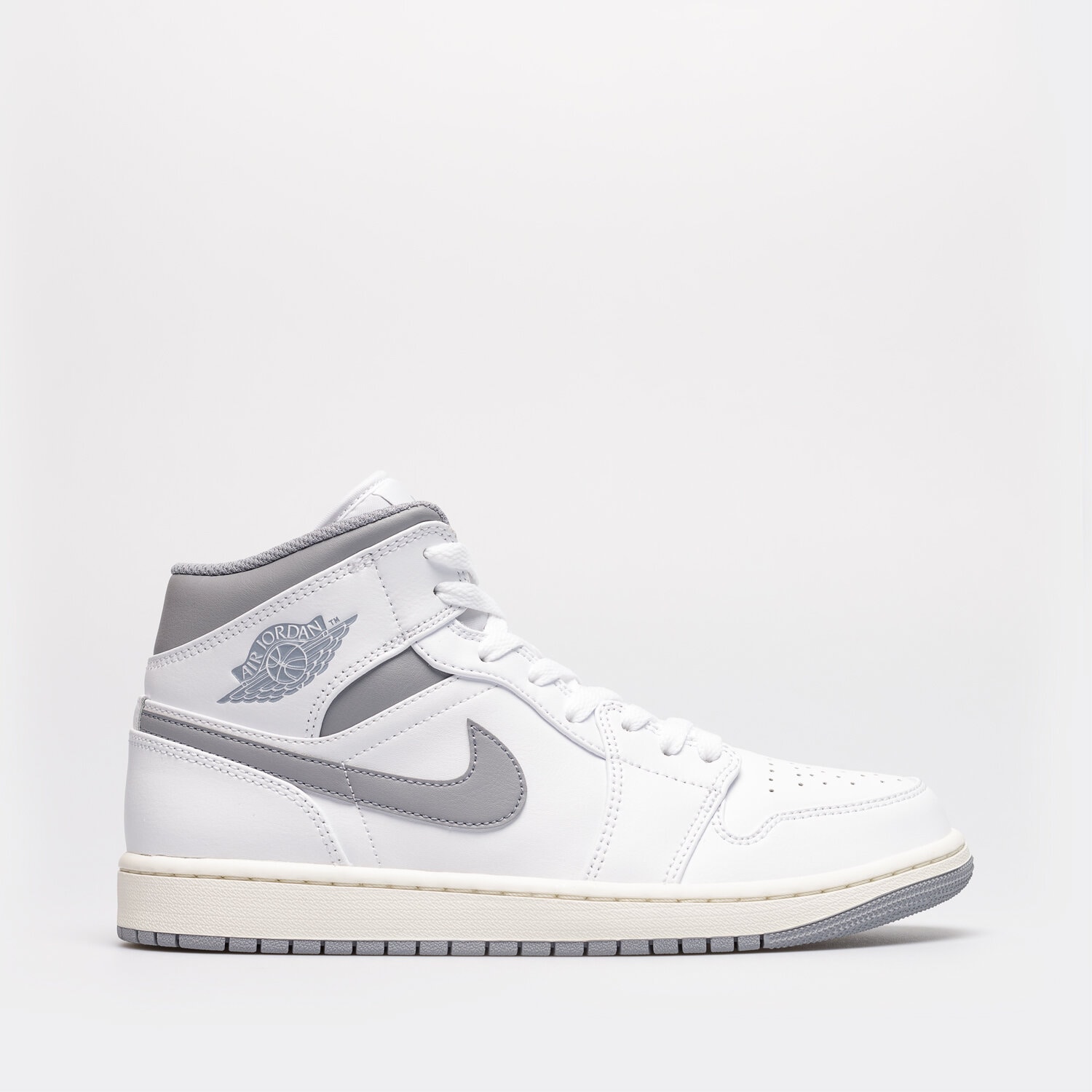 pánské tenisky AIR JORDAN 1 MID  554724-135 BÍLÁ