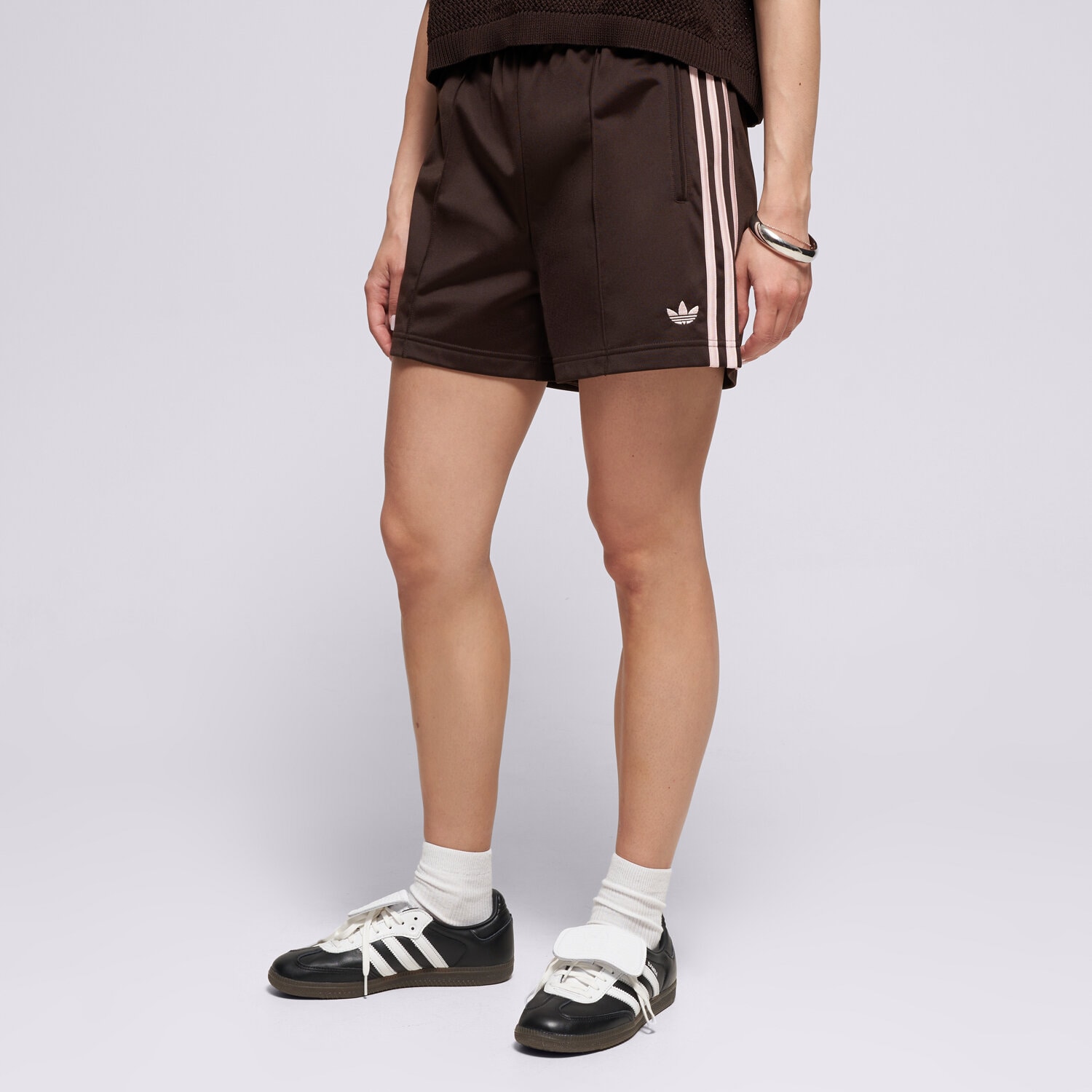 dámské kraťasy ADIDAS ŠORTKY  FB SHORT KD3672 HNĚDÁ