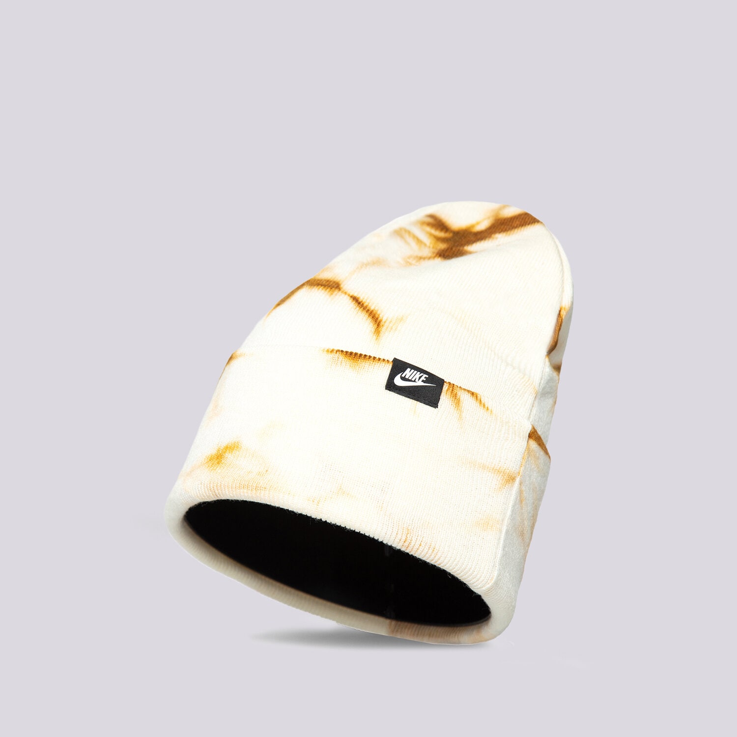 dětská čepice NIKE ČEPICE U NSW BEANIE AOP DYE DV3340-133 BÉŽOVÁ