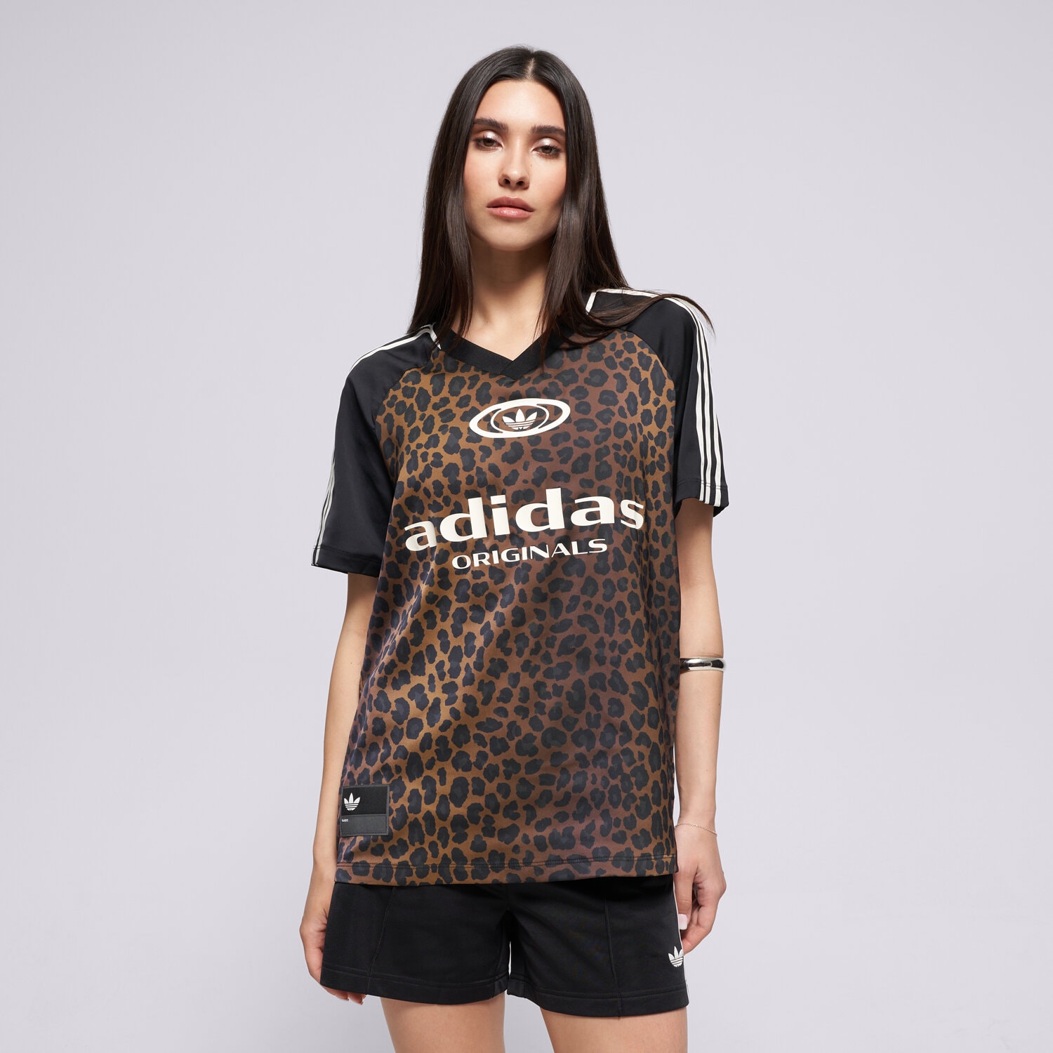 dámské tričko ADIDAS TRIČKO STN FBALL JRSY KA2671 HNĚDÁ
