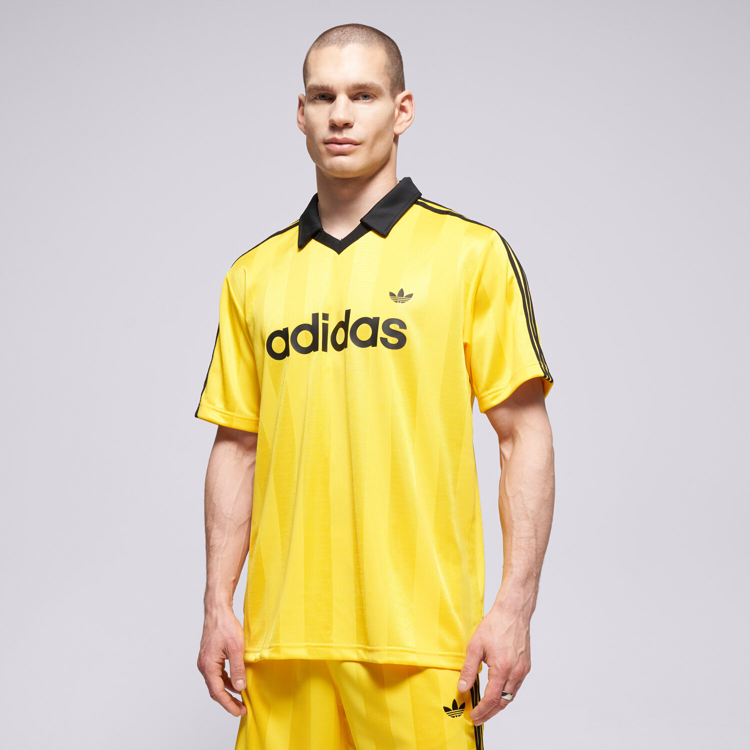 pánské tričko ADIDAS TRIČKO JSY KE3581 neonově žlutá