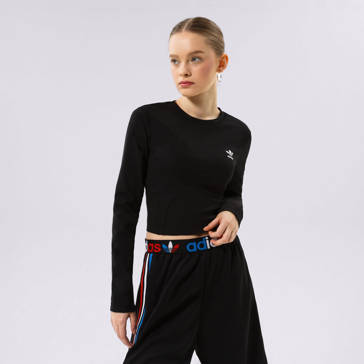 dámský top ADIDAS TOP HF2084 HF2084 ČERNÁ