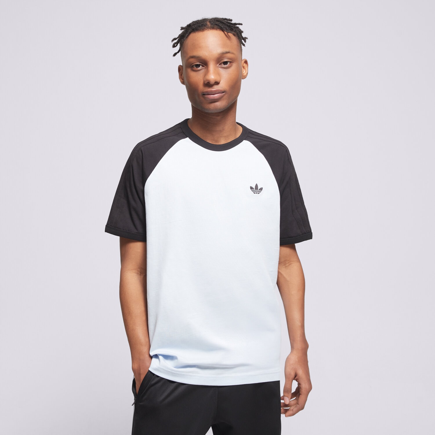 pánské tričko ADIDAS TRIČKO 3S TEE KE2423 MODRÁ