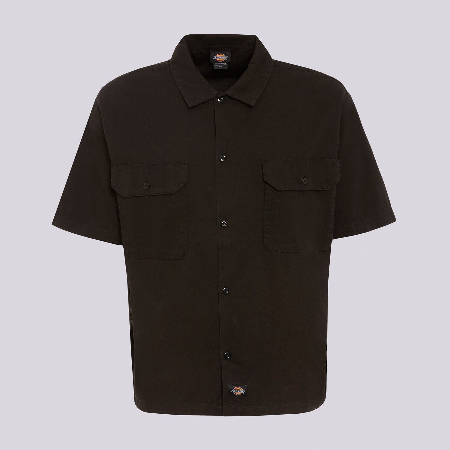 pánská košile DICKIES KOŠILE 247 GD WORK SHIRT SS DK0A88N9BLK1 ČERNÁ