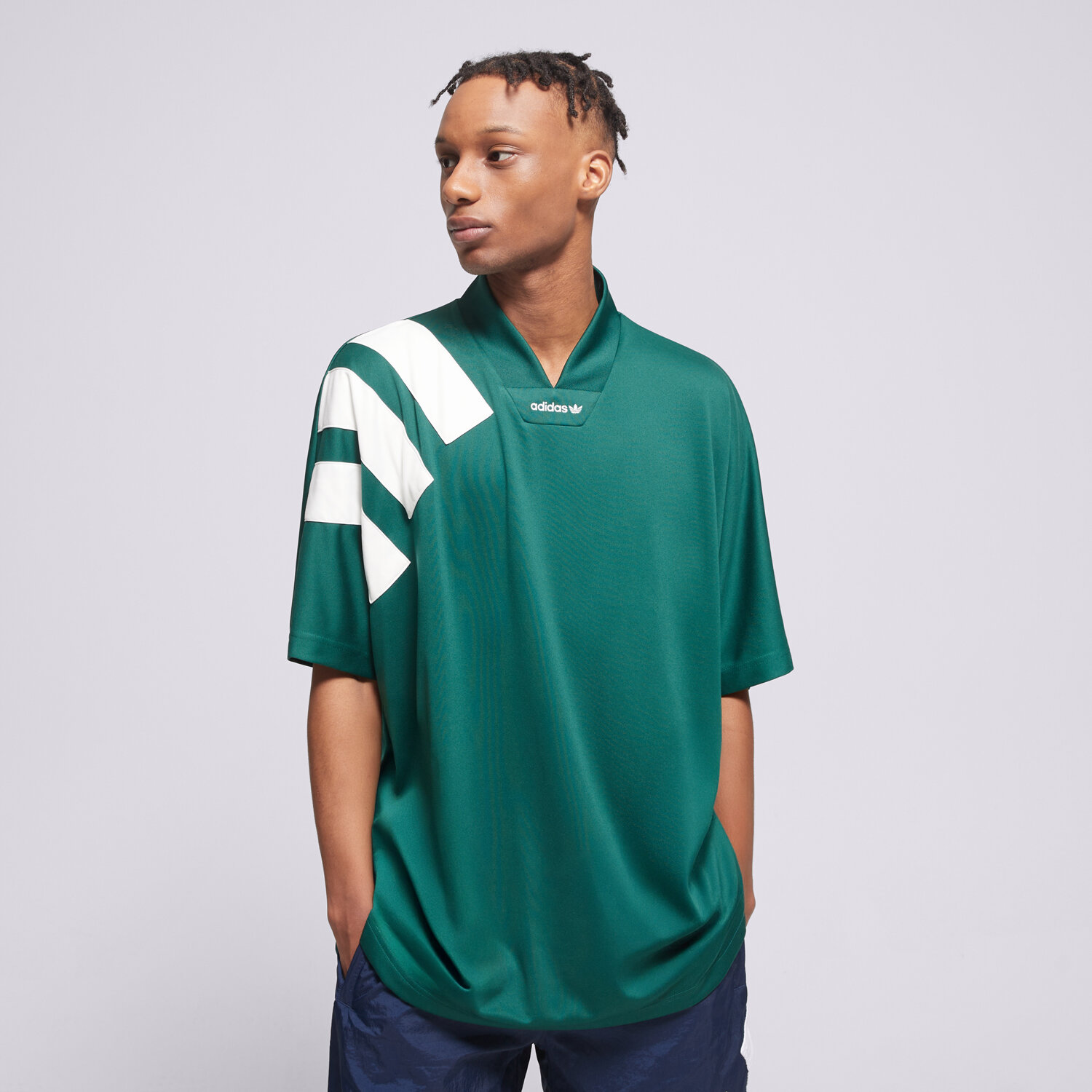 pánské tričko ADIDAS TRIČKO FTBL JRSY KT0574 ZELENÁ