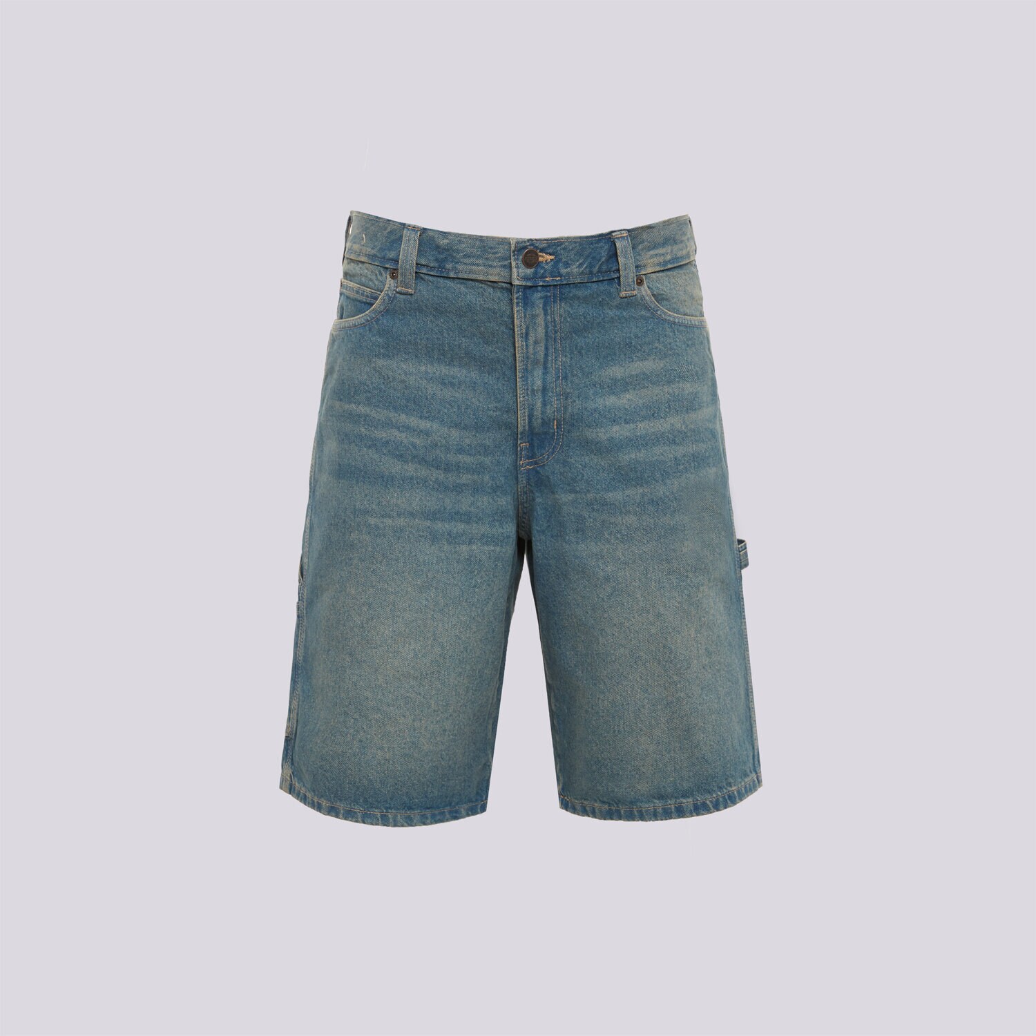 pánské kraťasy DICKIES ŠORTKY  993 11 INCH CARPENTER SHORT JEANS DK0A88FCL231 MODRÁ