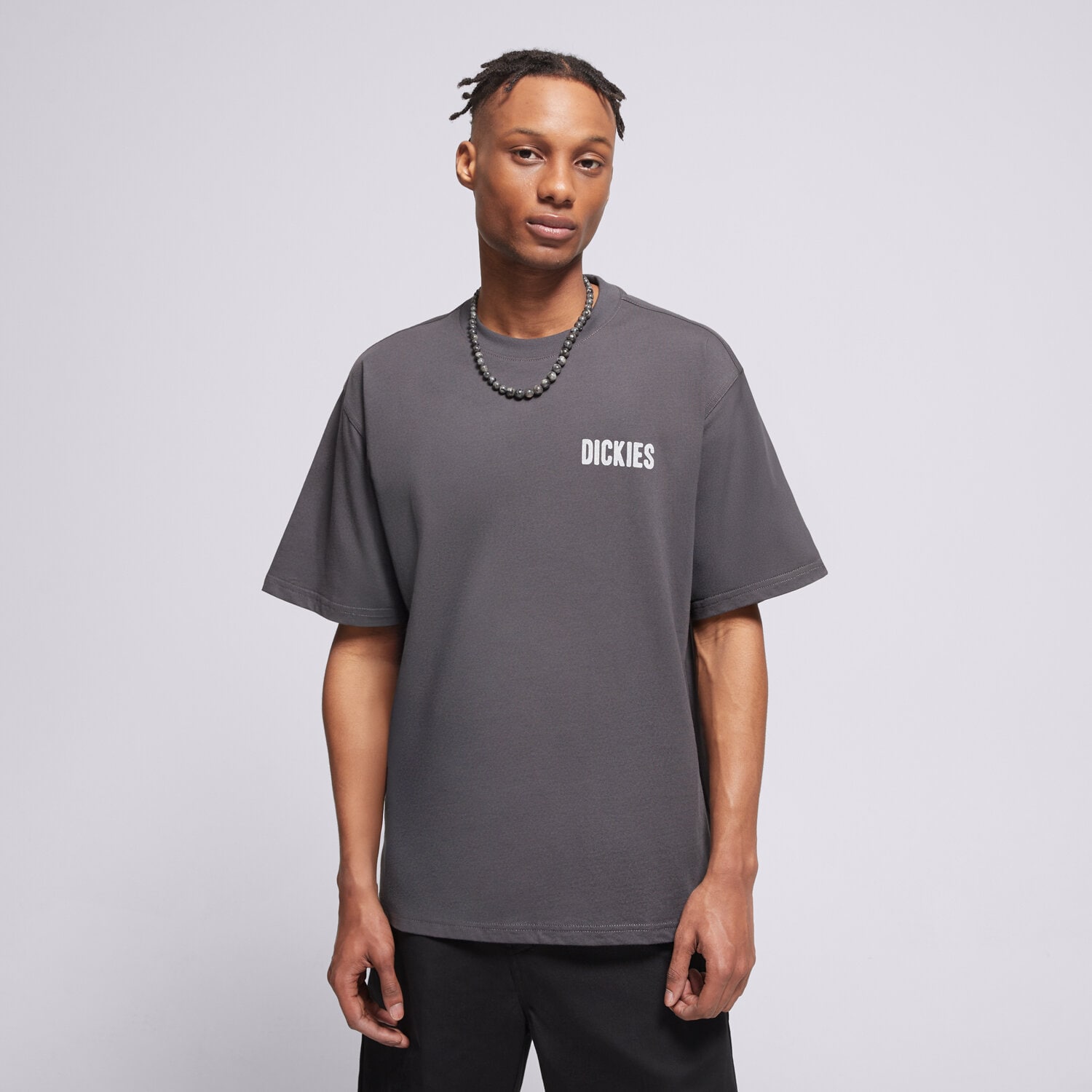 pánské tričko DICKIES TRIČKO WOLFHURST SS TEE DK0A88QOCH01 ŠEDÁ