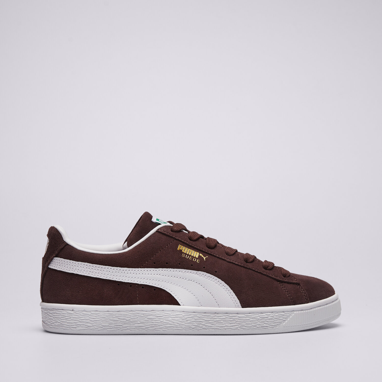 pánské skate boty (skateboardové) PUMA SUEDE CLASSIC  39978134 HNĚDÁ