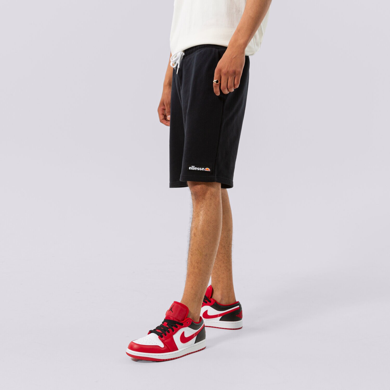 pánské kraťasy ELLESSE ŠORTKY  ALLED SHORT BLACK SMG17112011 ČERNÁ