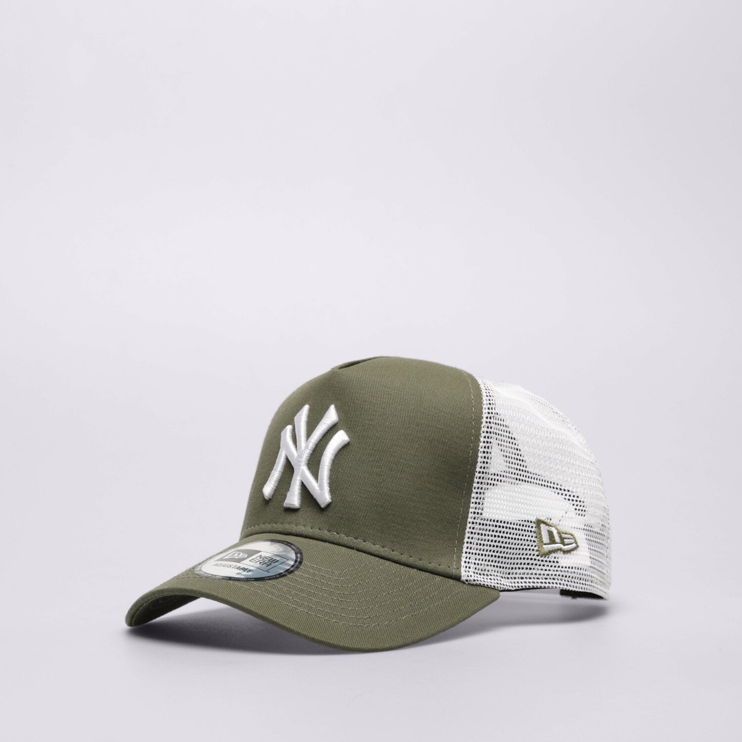 pánská kšiltovka NEW ERA ČEPICE LEAGUE ESS 9FORTY TRUCKER NYY NOV NEW YORK YA 12523894 KHAKI