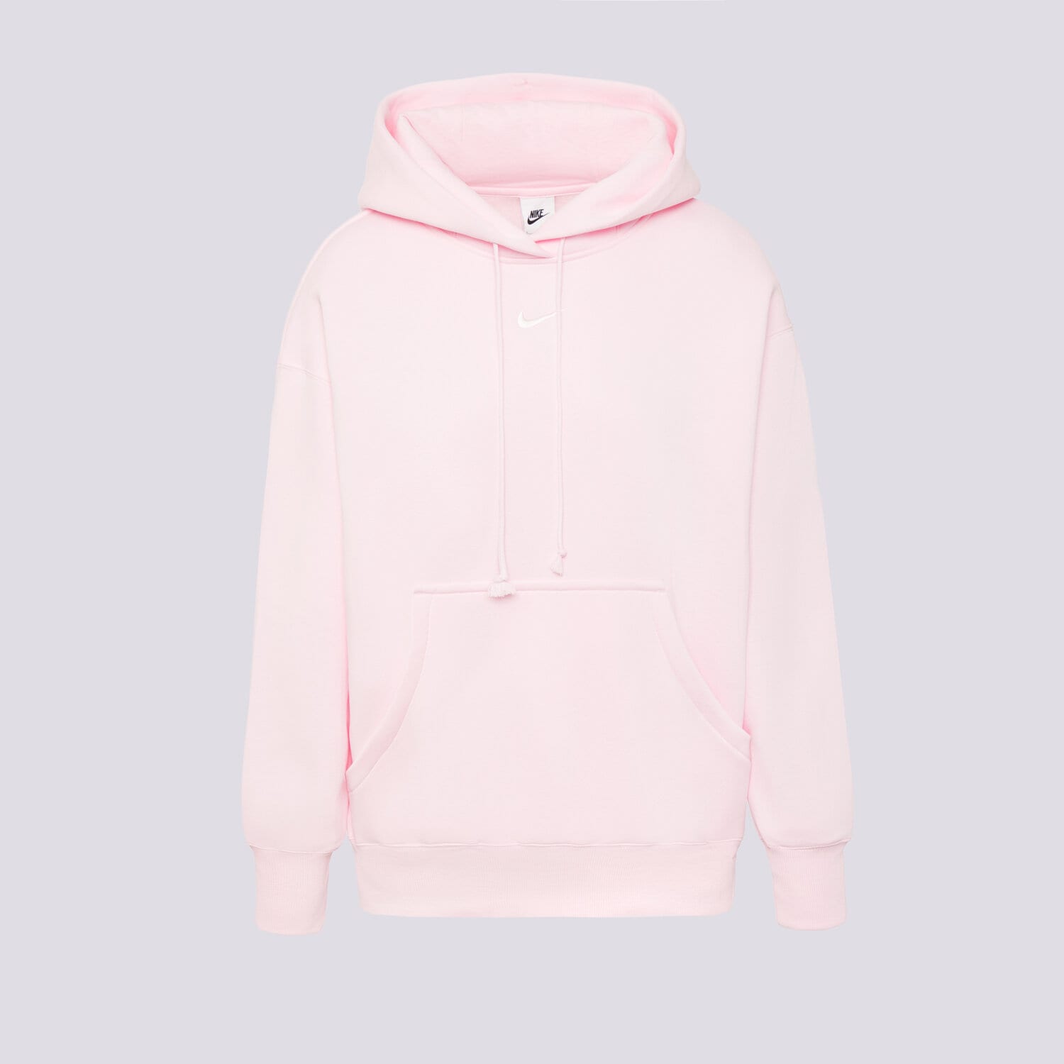 dámská mikina NIKE MIKINA S KAPUCÍ W NSW PHNX FLC OS PO HOODIE DQ5860-663 RŮŽOVÁ