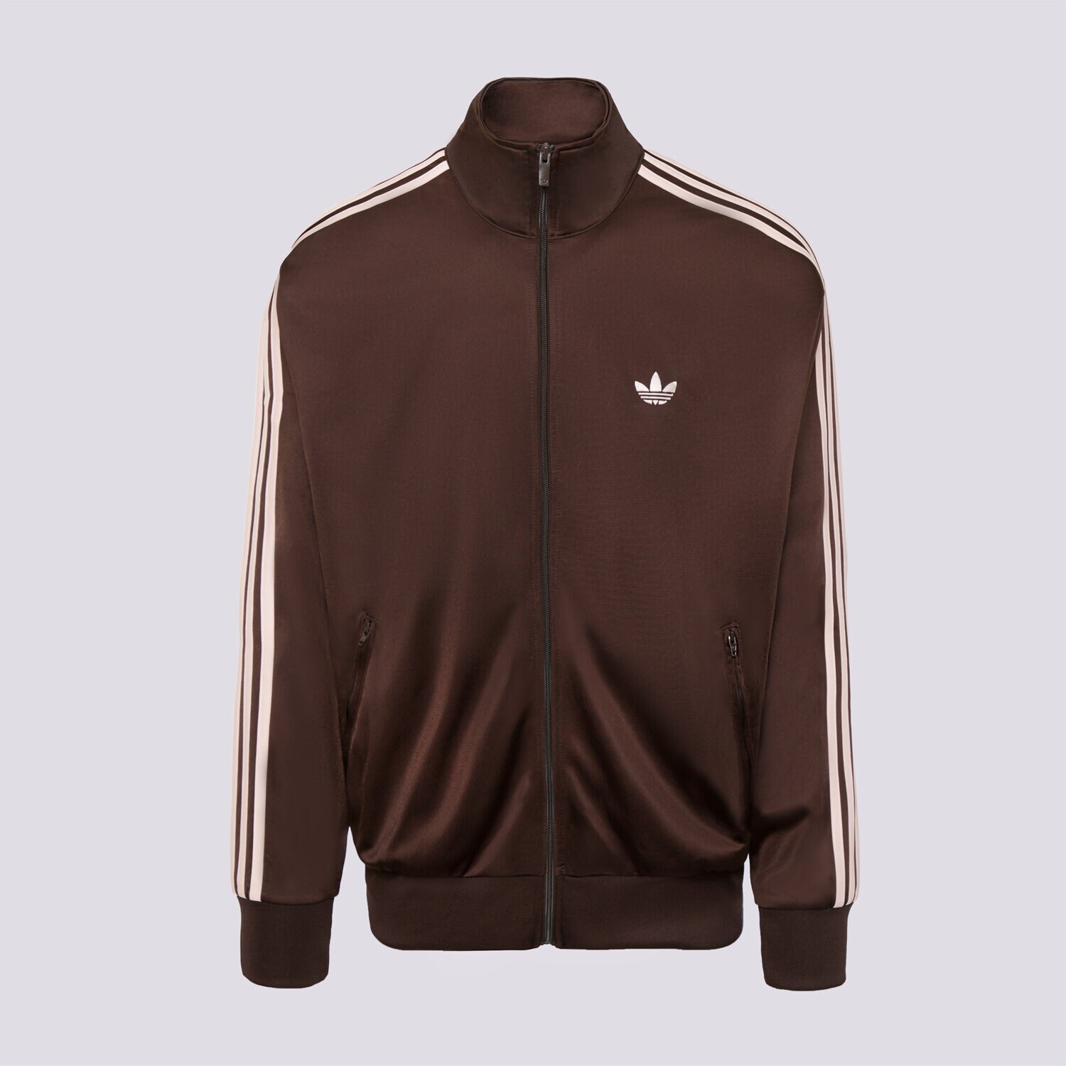 pánská mikina ADIDAS MIKINA S KAPUCÍ FIREBIRD TT KD8309 HNĚDÁ