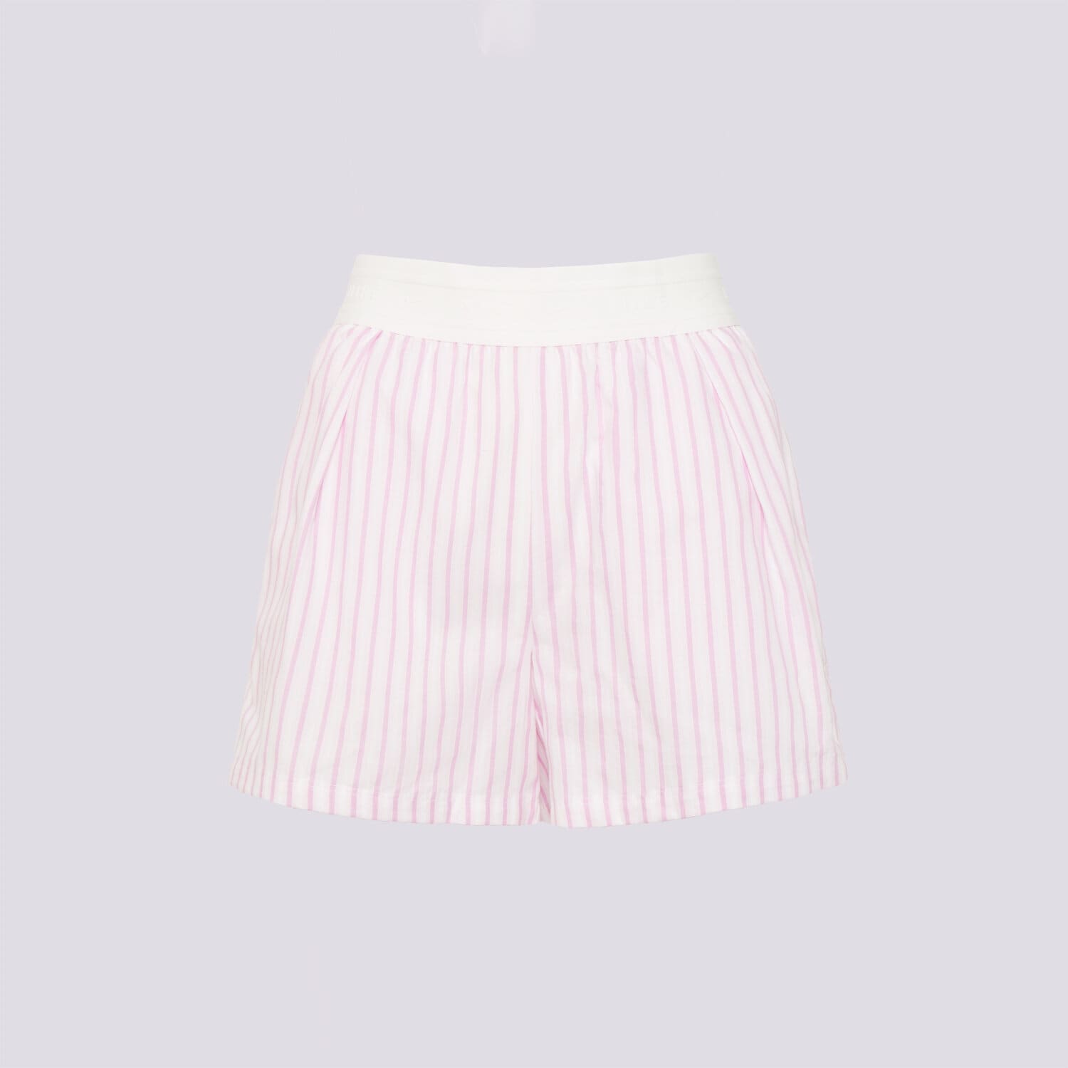 dámské kraťasy NIKE ŠORTKY  W NSW OFFLN WVN PPLN STRP SHRT II4230-503 RŮŽOVÁ