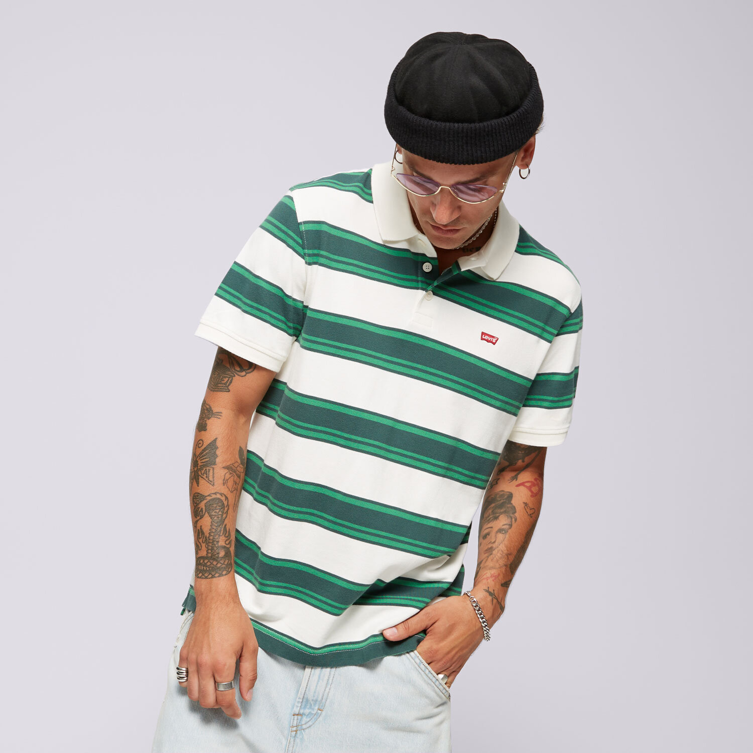 pánské polo tričko LEVI'S TRIČKO LEVIS HM TRIČKO MULTI-COLOR 35883-0184 VÍCEBAREVNÁ