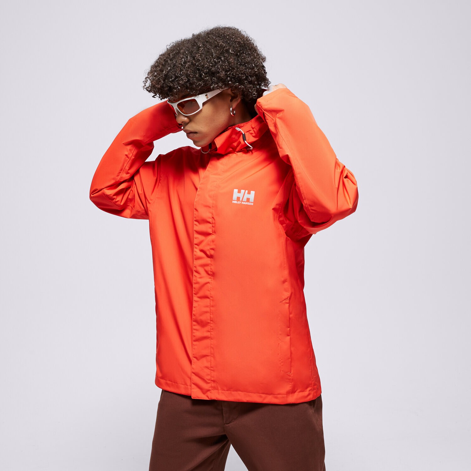 Přechodná bunda pánská (podzimní, jarní) HELLY HANSEN BUNDA SOFTSHELL SEVEN J JACKET 62047222 ČERVENÁ