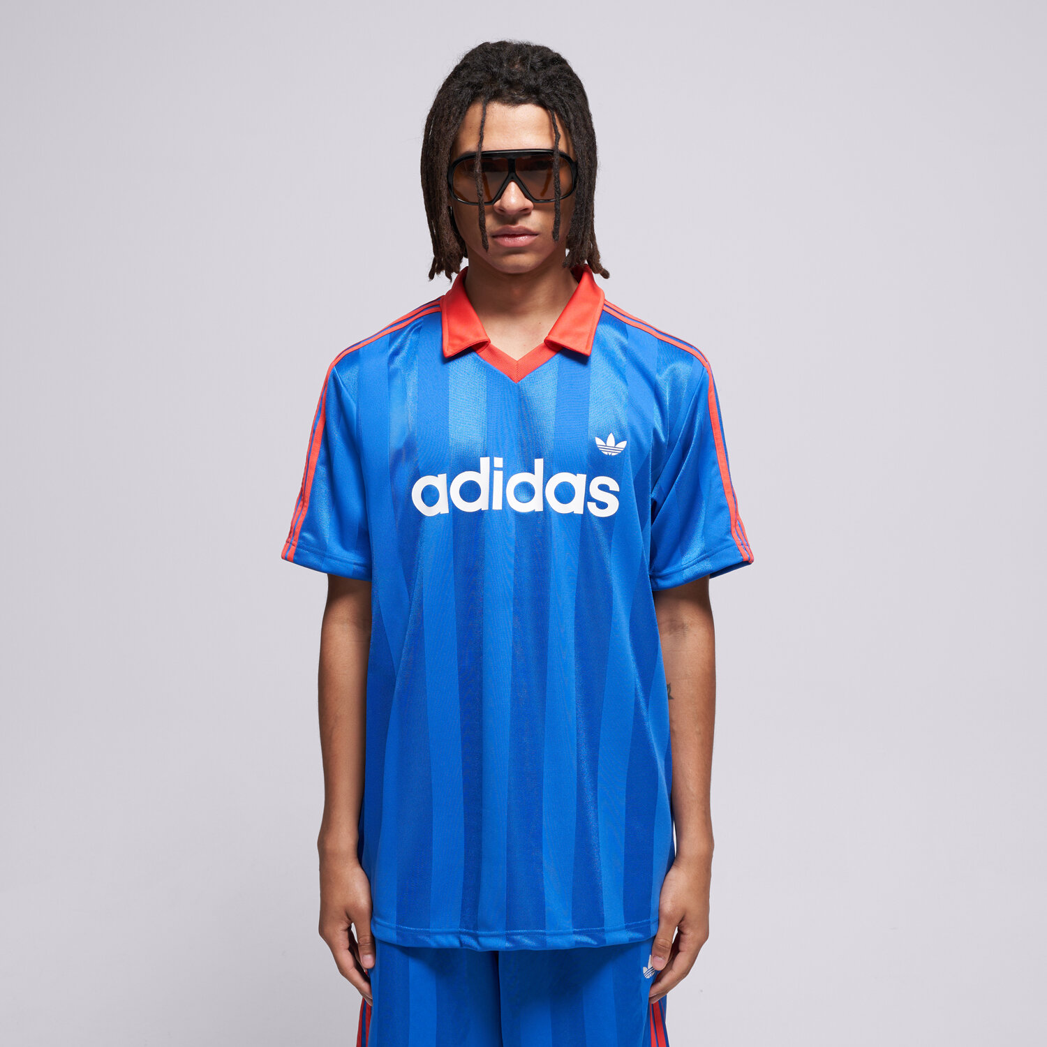 pánské tričko ADIDAS TRIČKO JSY KE3579 MODRÁ