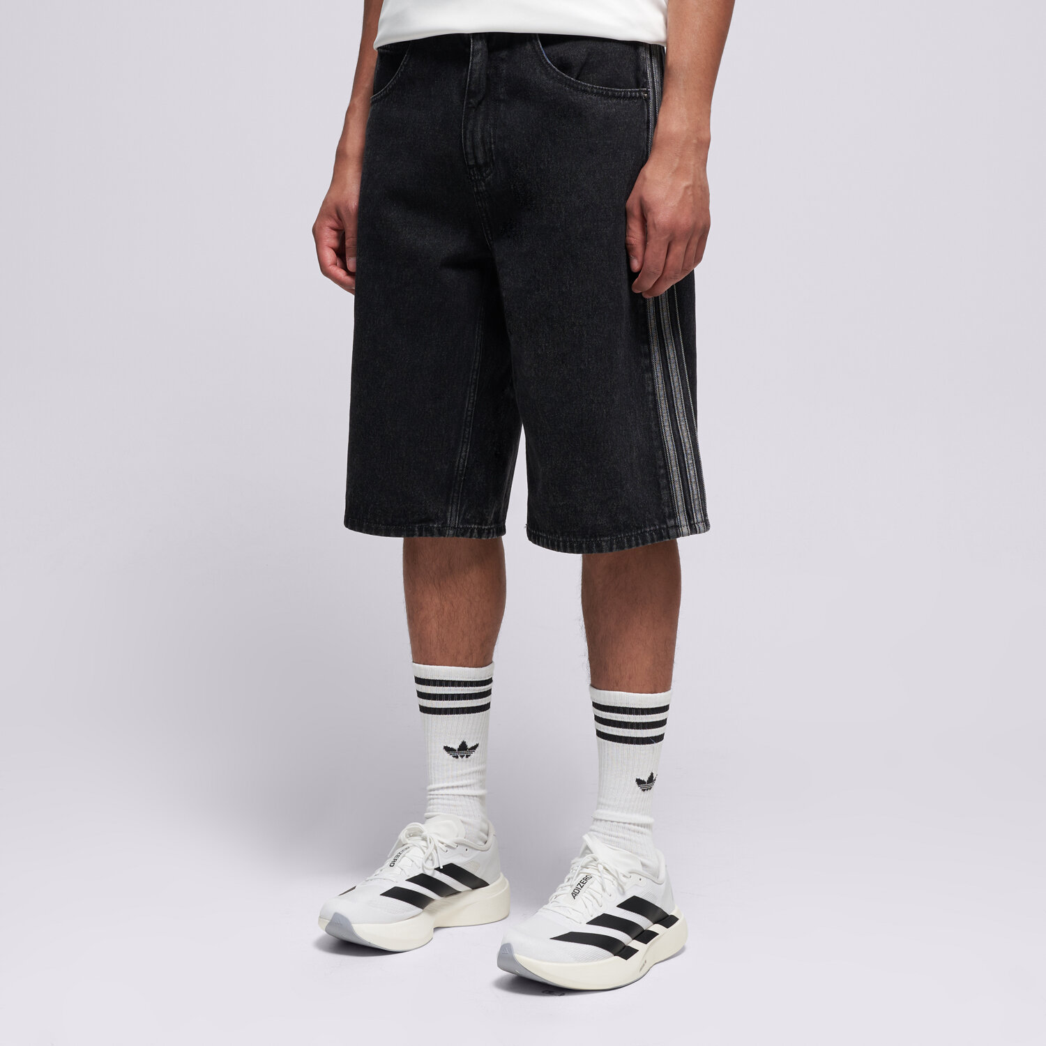 pánské kraťasy ADIDAS ŠORTKY  FIREBIRD KD1498 ČERNÁ
