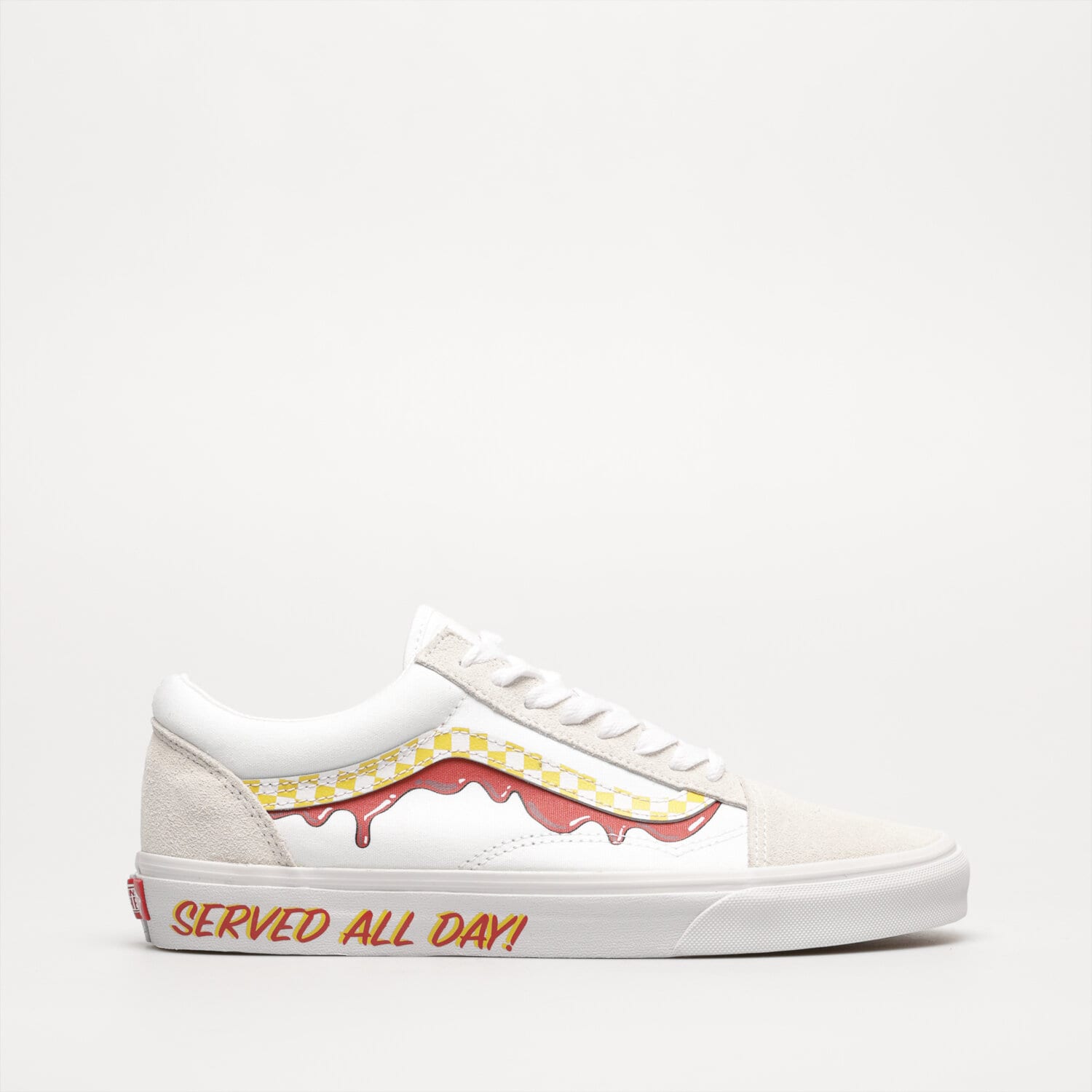 pánské skate boty (skateboardové) VANS UA OLD SKOOL VN0A5KRSW001 BÍLÁ