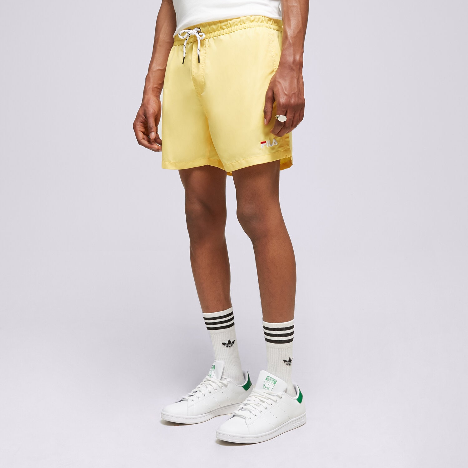 pánské kraťasy FILA ŠORTKY  SATAR SS17SPM057507 ŽLUTÁ