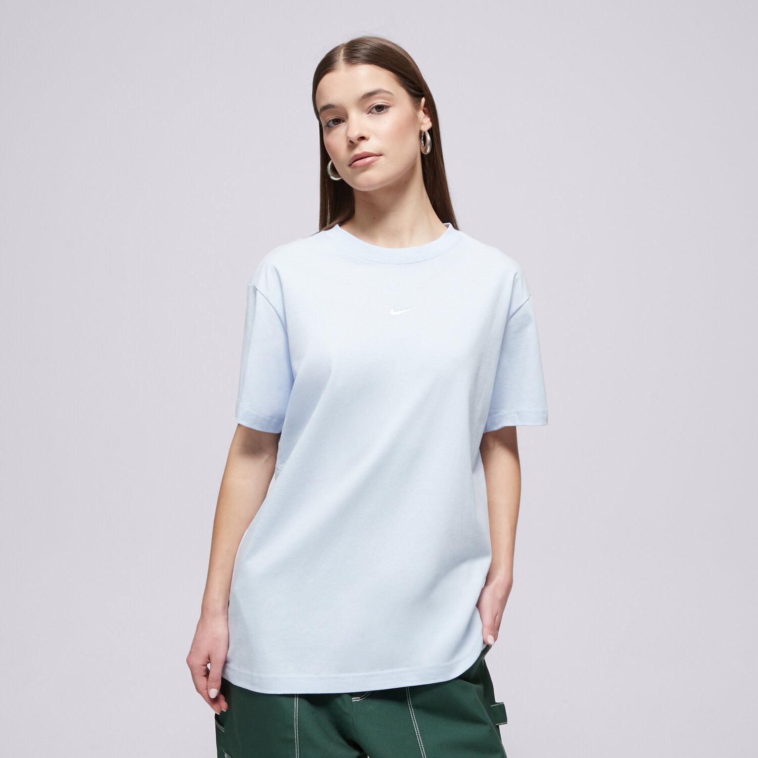 dámské tričko NIKE TRIČKO W NSW CLASSIC SS TEE IH7601-407 MODRÁ