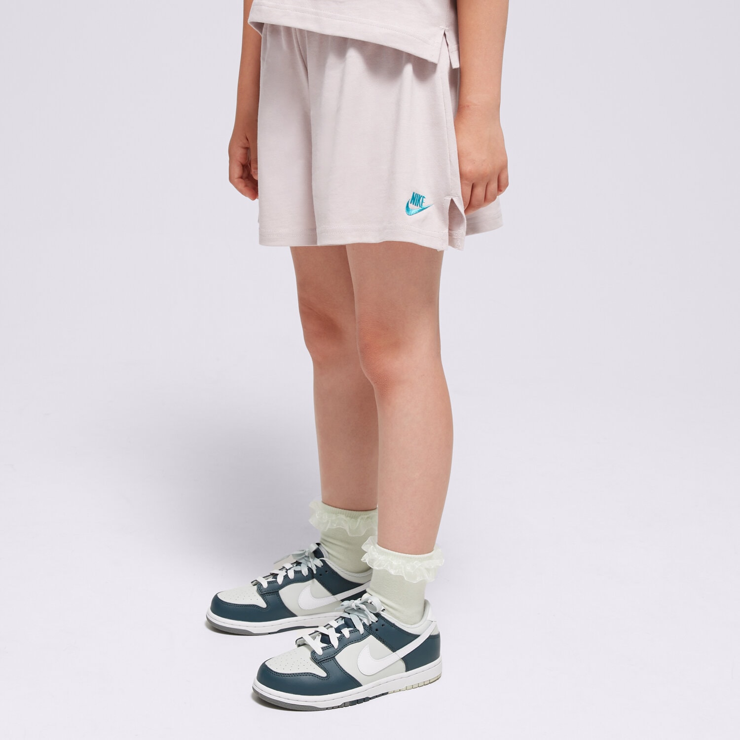 NIKE ŠORTKY  G NSW SHORT JSY LBR GIRL FN8593-019 FIALOVÁ