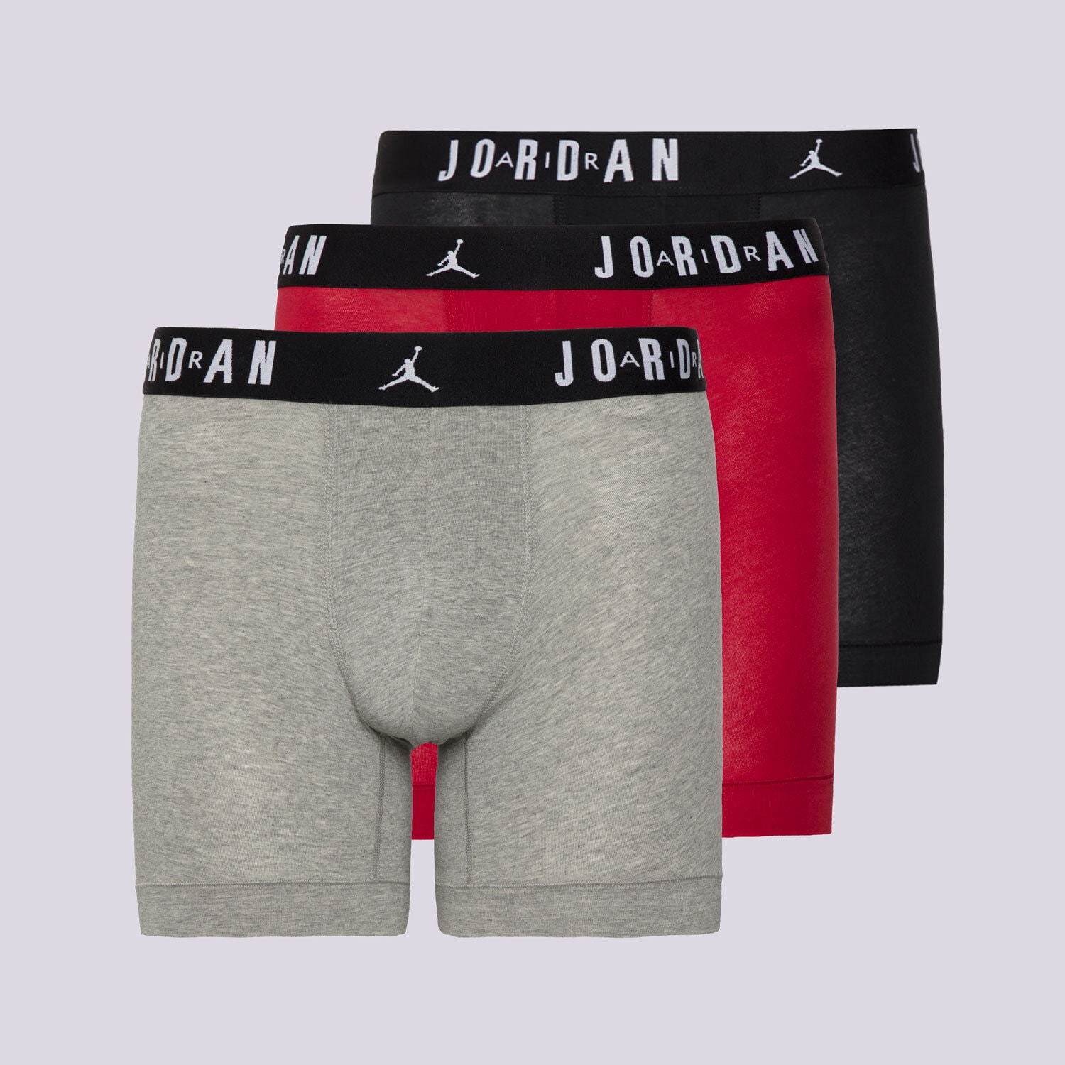 pánské spodní prádlo JORDAN TRENKY FLIGHT COTTON CORE 3PK BB JM0622-H24 VÍCEBAREVNÁ