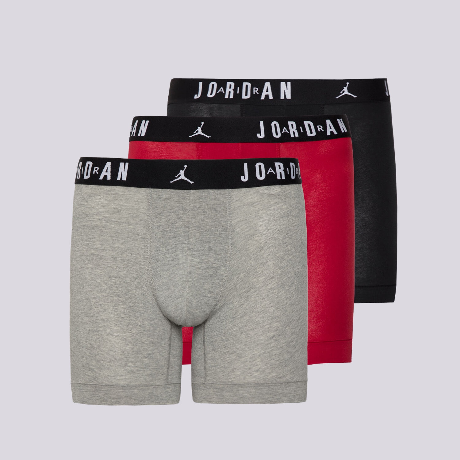pánské spodní prádlo JORDAN TRENKY FLIGHT COTTON CORE 3PK BB JM0622-H24 VÍCEBAREVNÁ