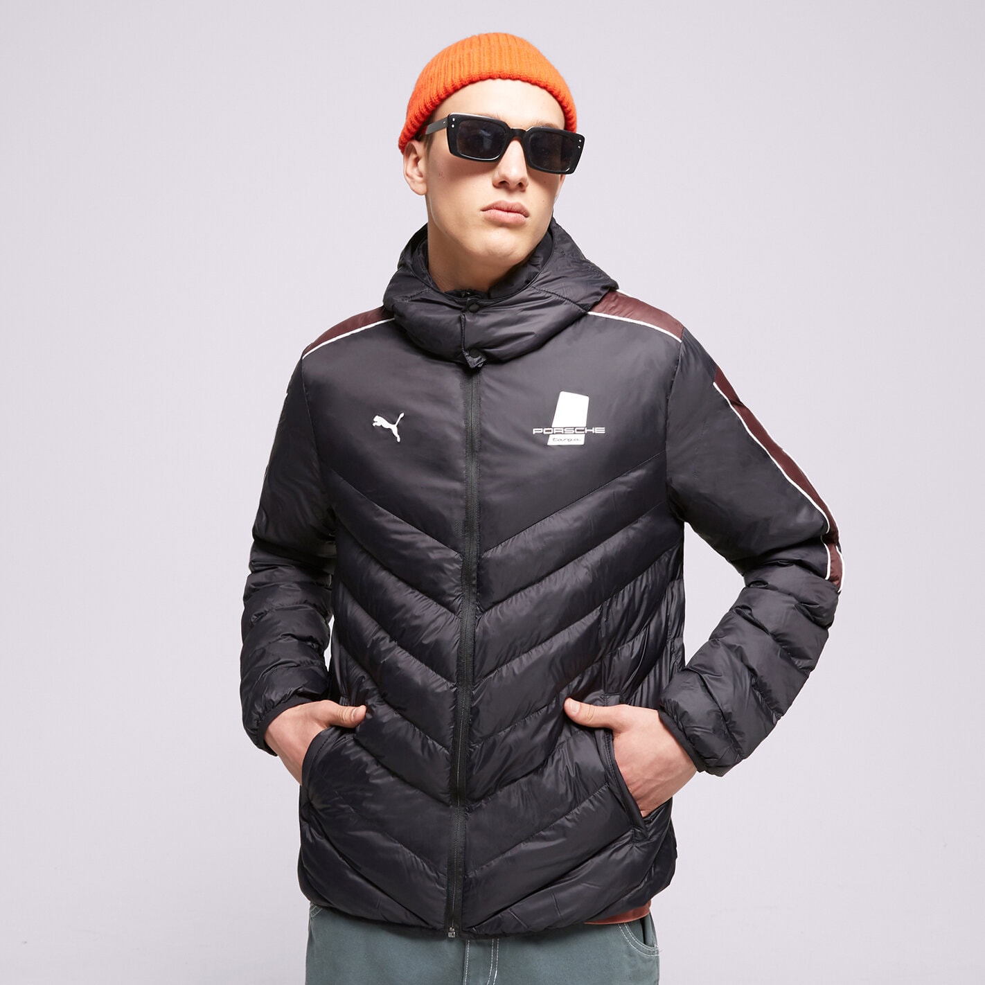 pánská zimní bunda PUMA BUNDA ZIMNÍ 531956 531956 01 ČERNÁ