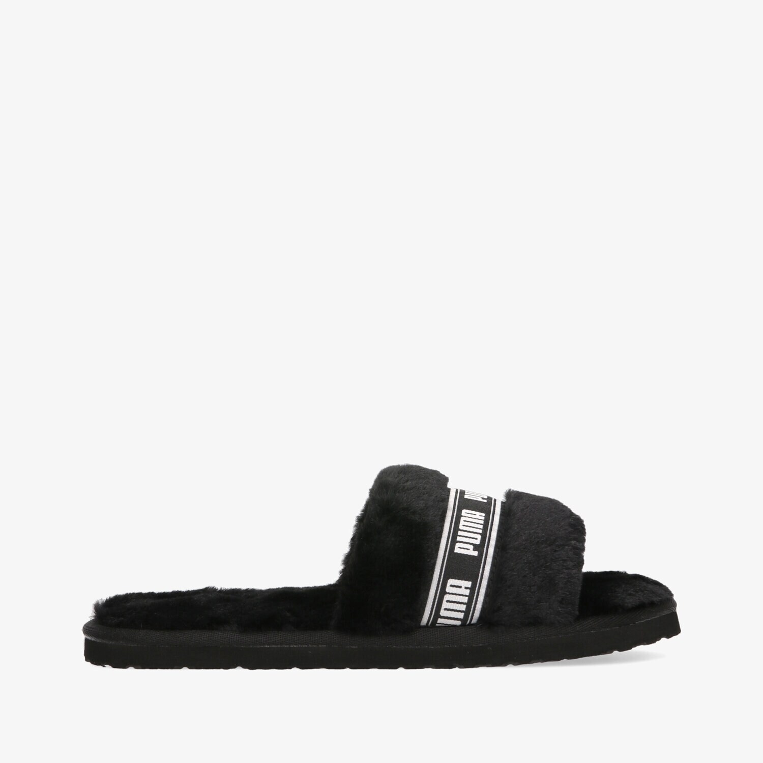 PUMA FLUFF  38493701 ČERNÁ