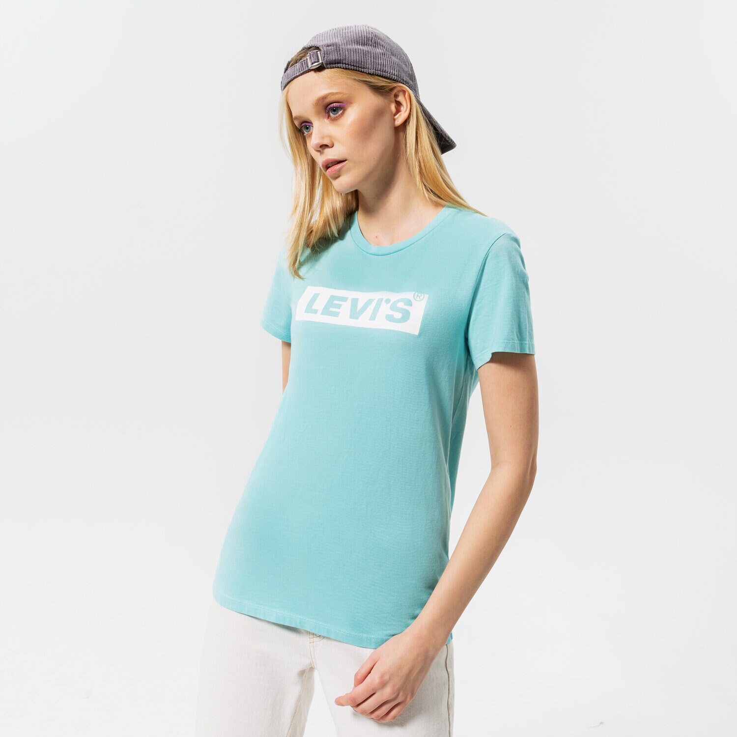 dámské tričko LEVI'S TRIČKO THE PERFECT TEE 17369-1811 MODRÁ